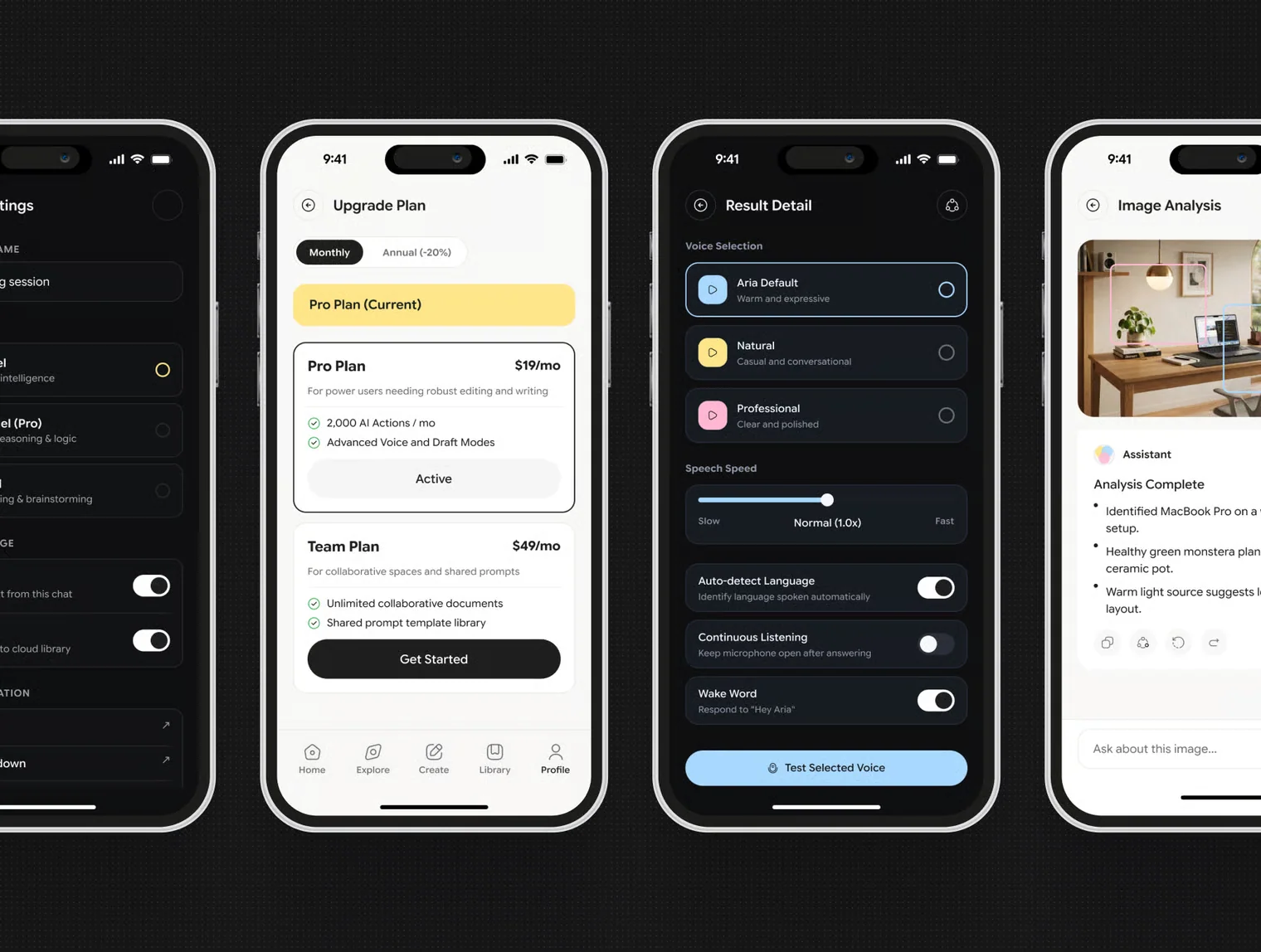 AI Assistant Mobile UI Kit 6
