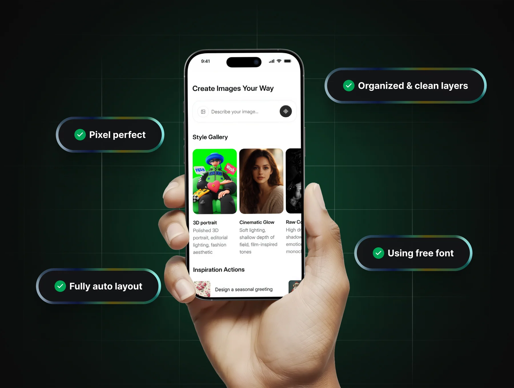 AIVORA: AI Assistant Web App UI KIT 7