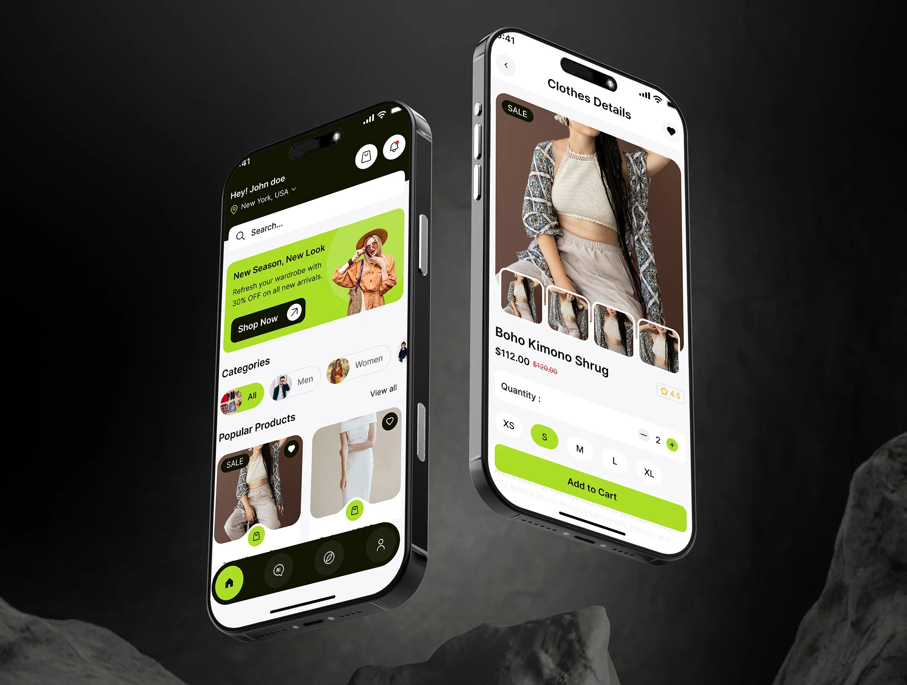 AI Aura E-commerce Mobile App UI Kit 7