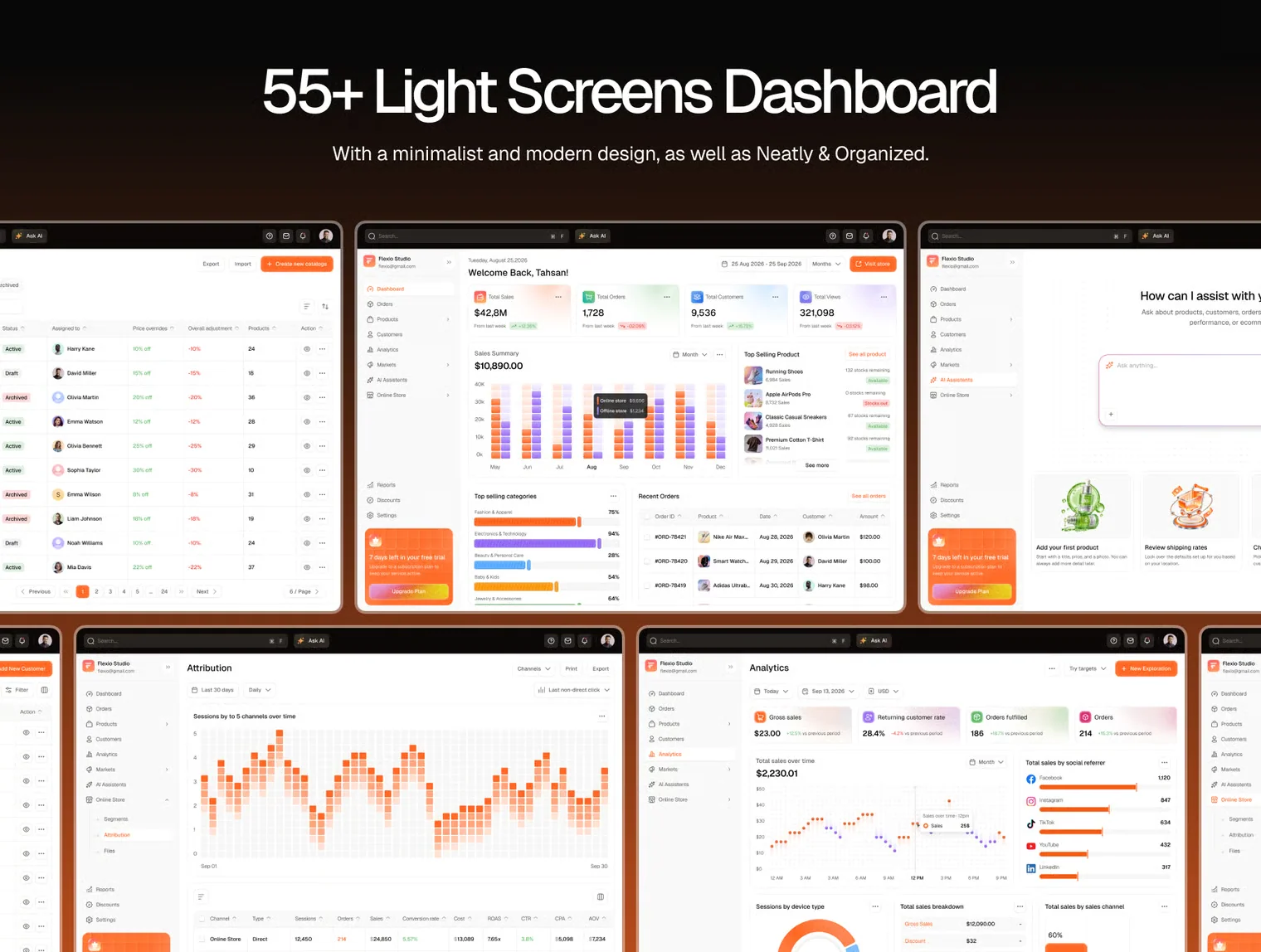 AI Business Ecommerce UI Kit 3