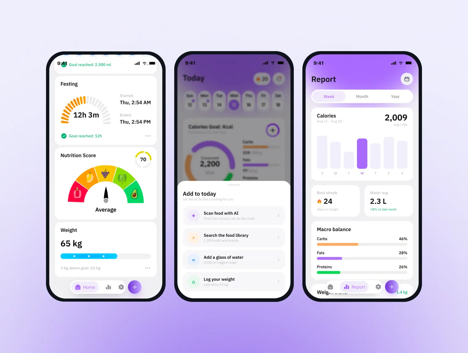 Bital - AI Calories Counter Mobile App 4