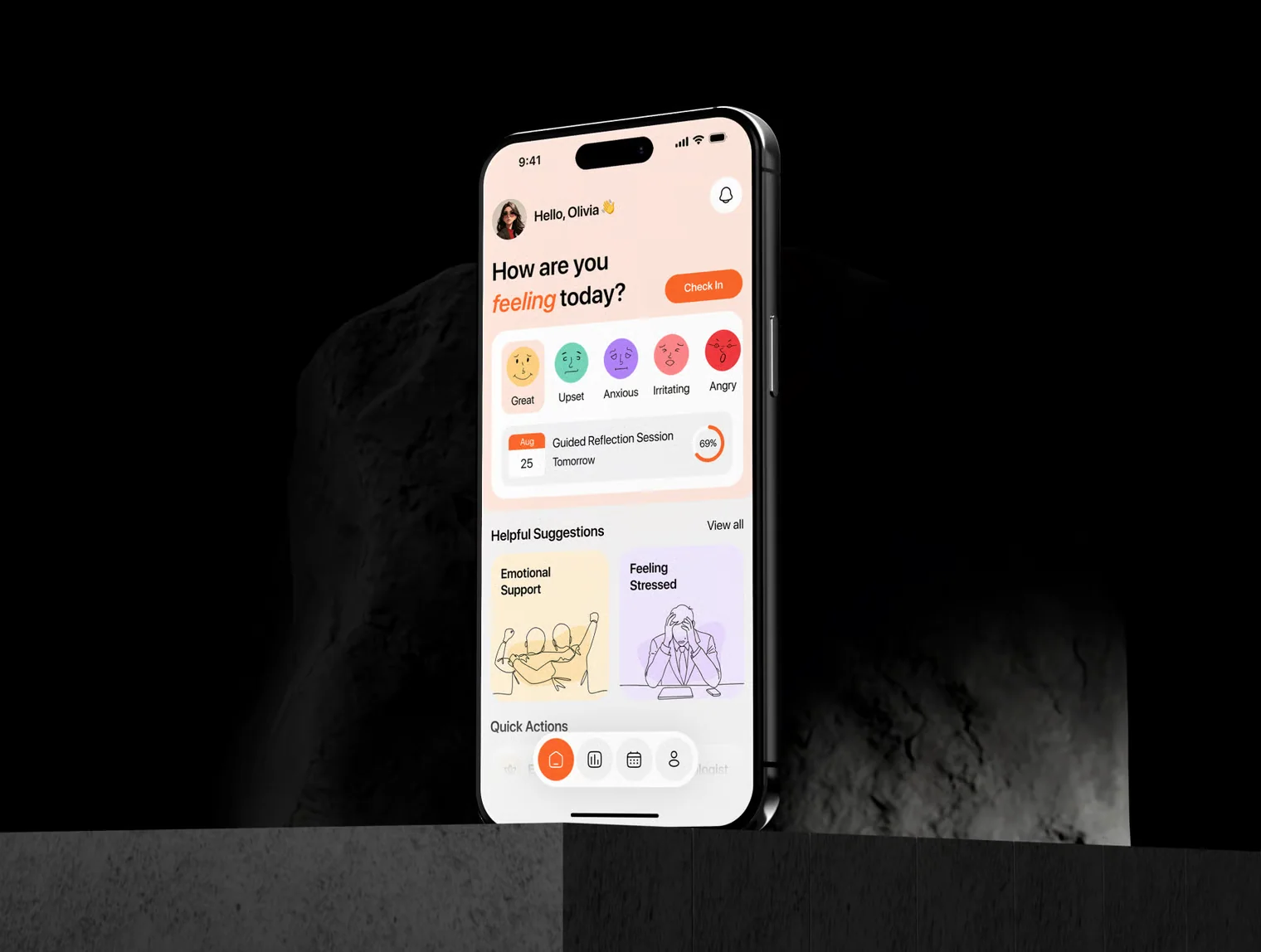 AI Care App UI Kit 7