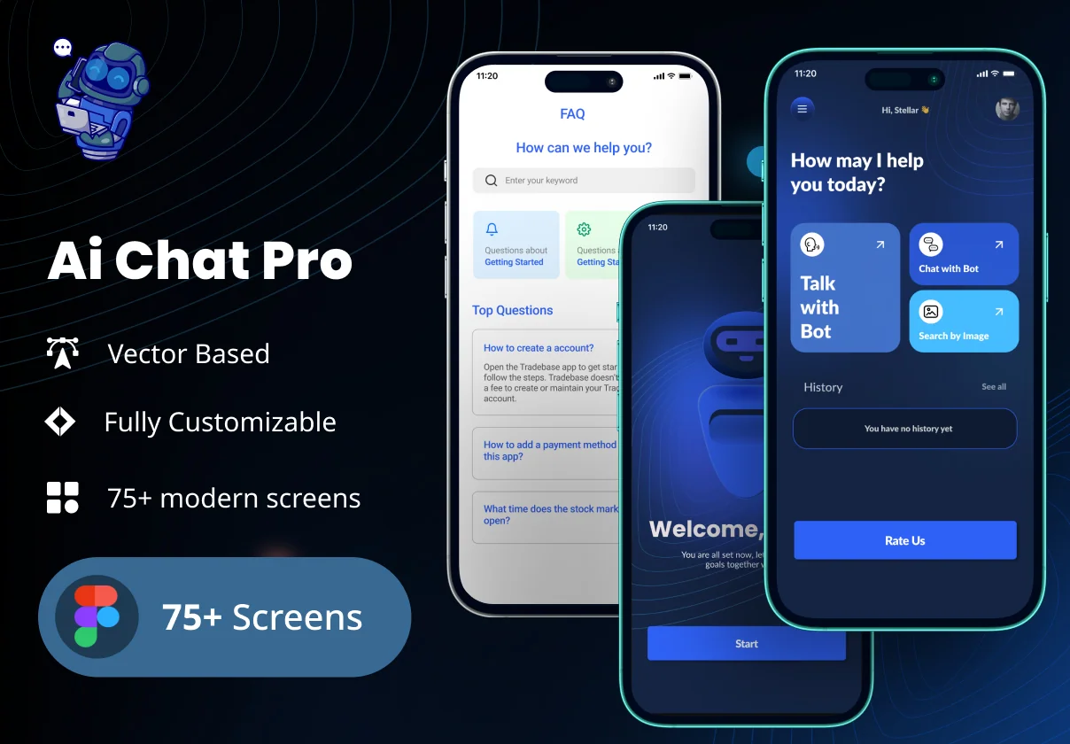 Ai chat pro | AI Chatbot UI Kit | ai Chatgpt