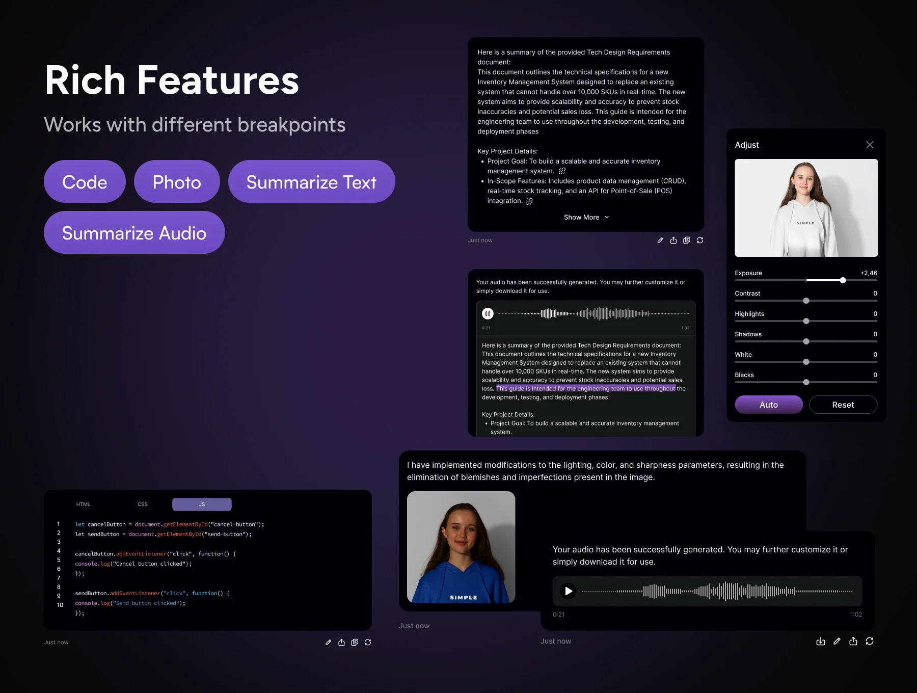 AI Chatbot SaaS Dashboard UI Kit — Chatku 4