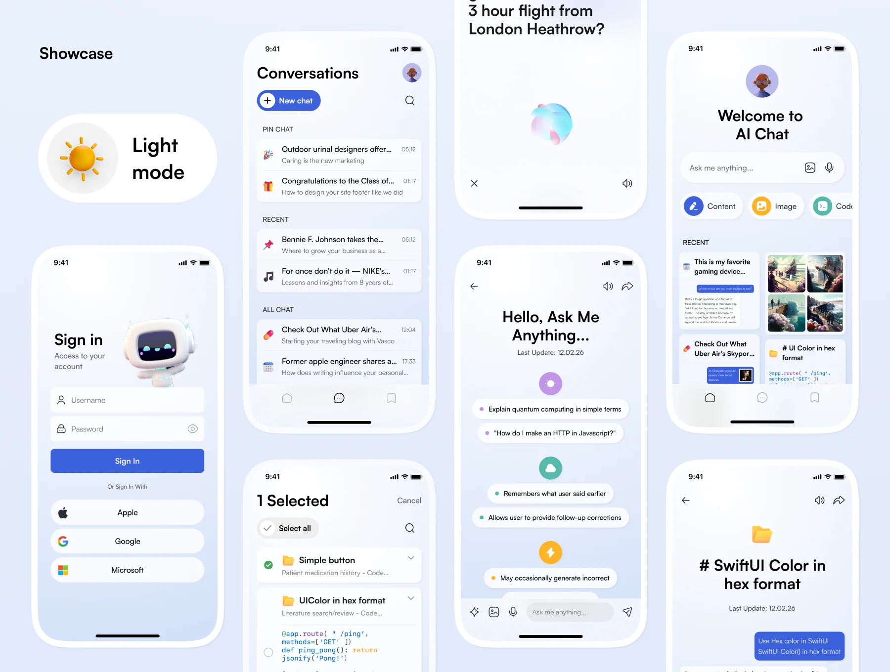 Ai Chatbot UI Kit 7