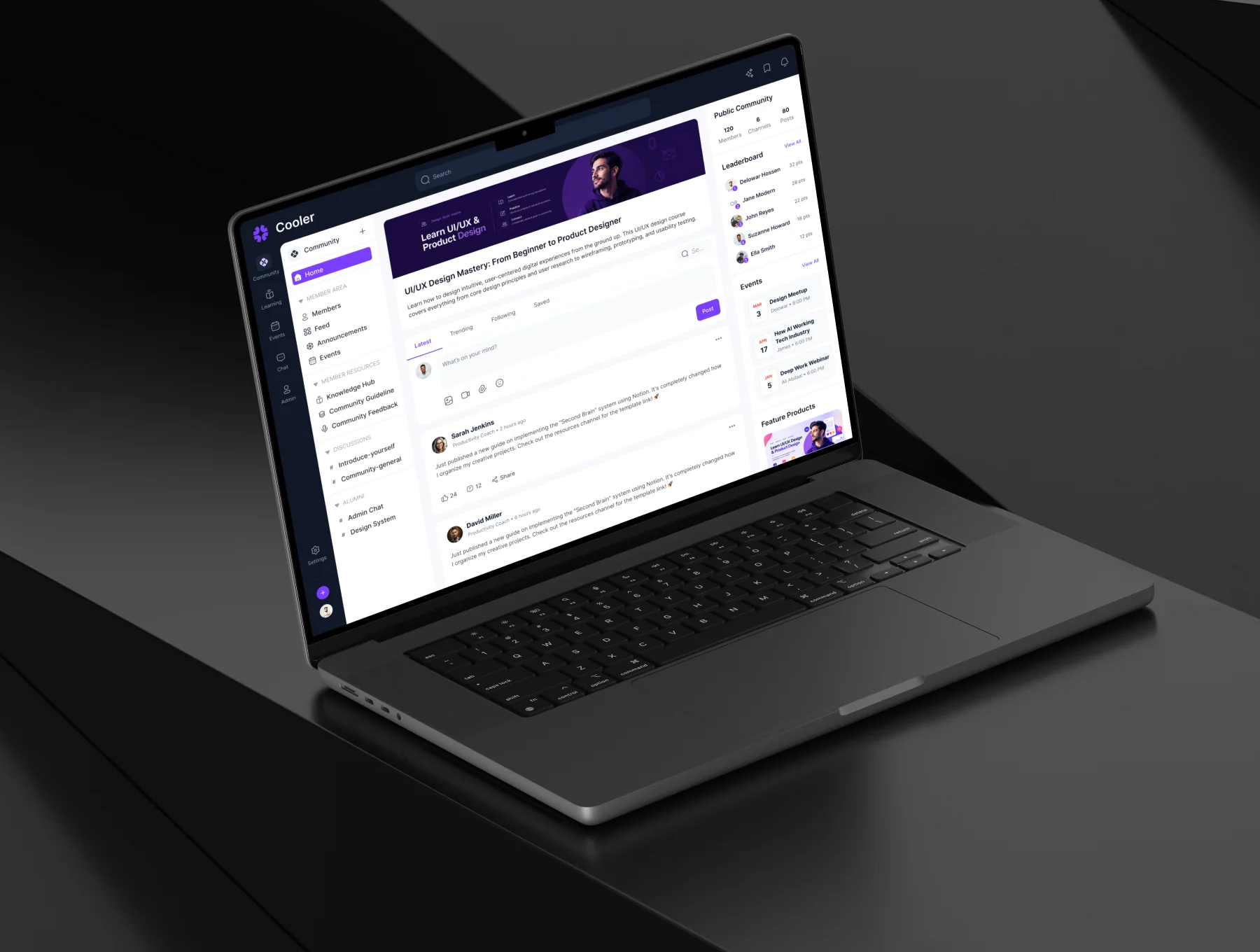 AI Community Learning UI Kits 5