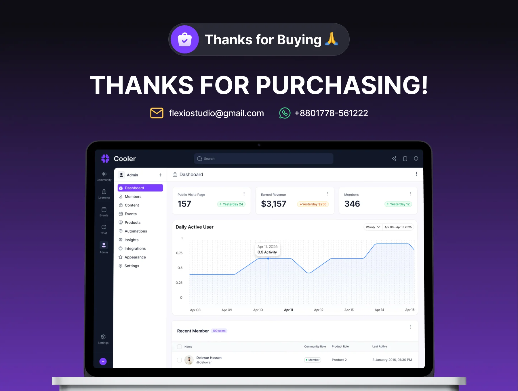 AI Community Learning UI Kits 6