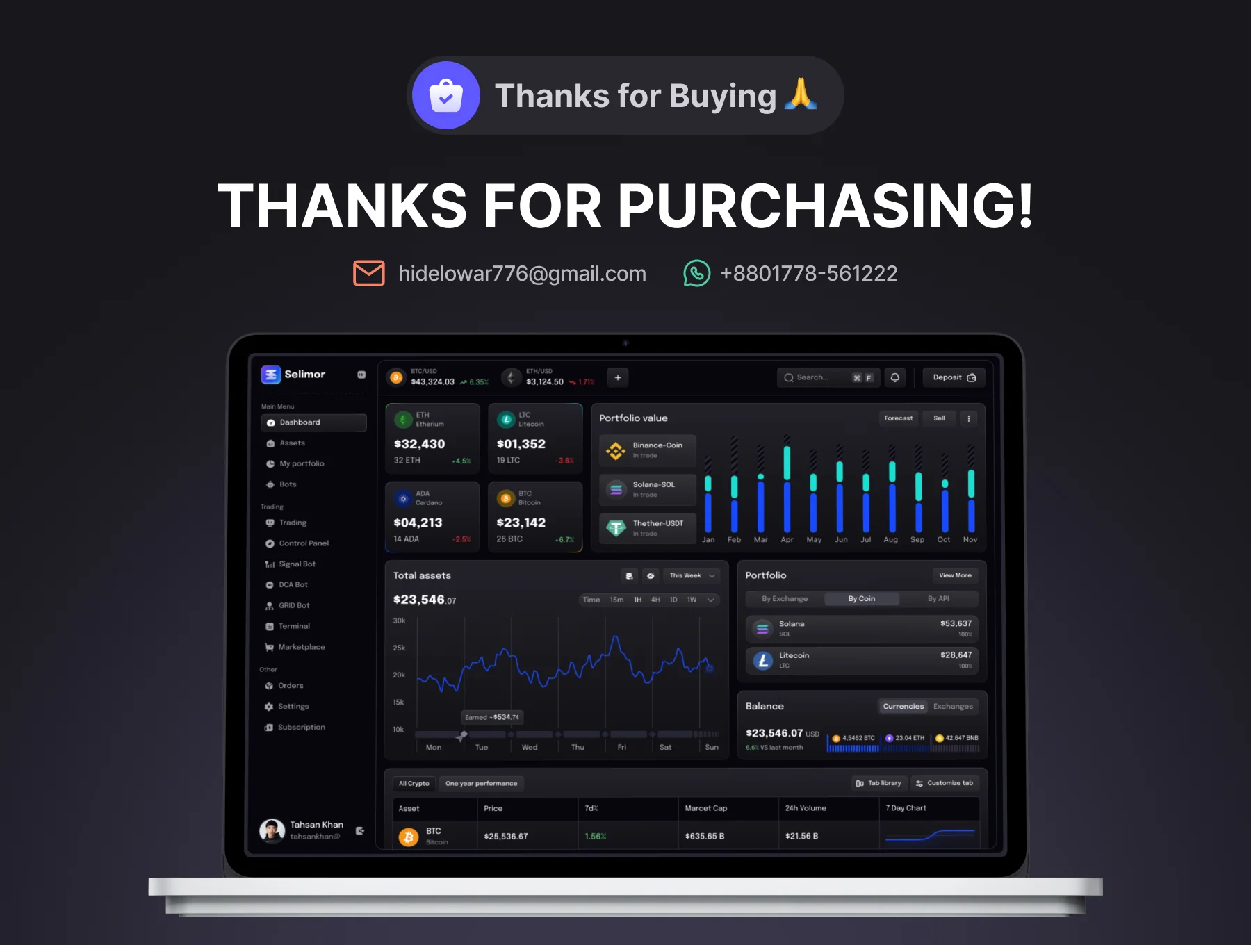 AI-Crypto  Trading, Marketplace & Wallet UI Kit 8