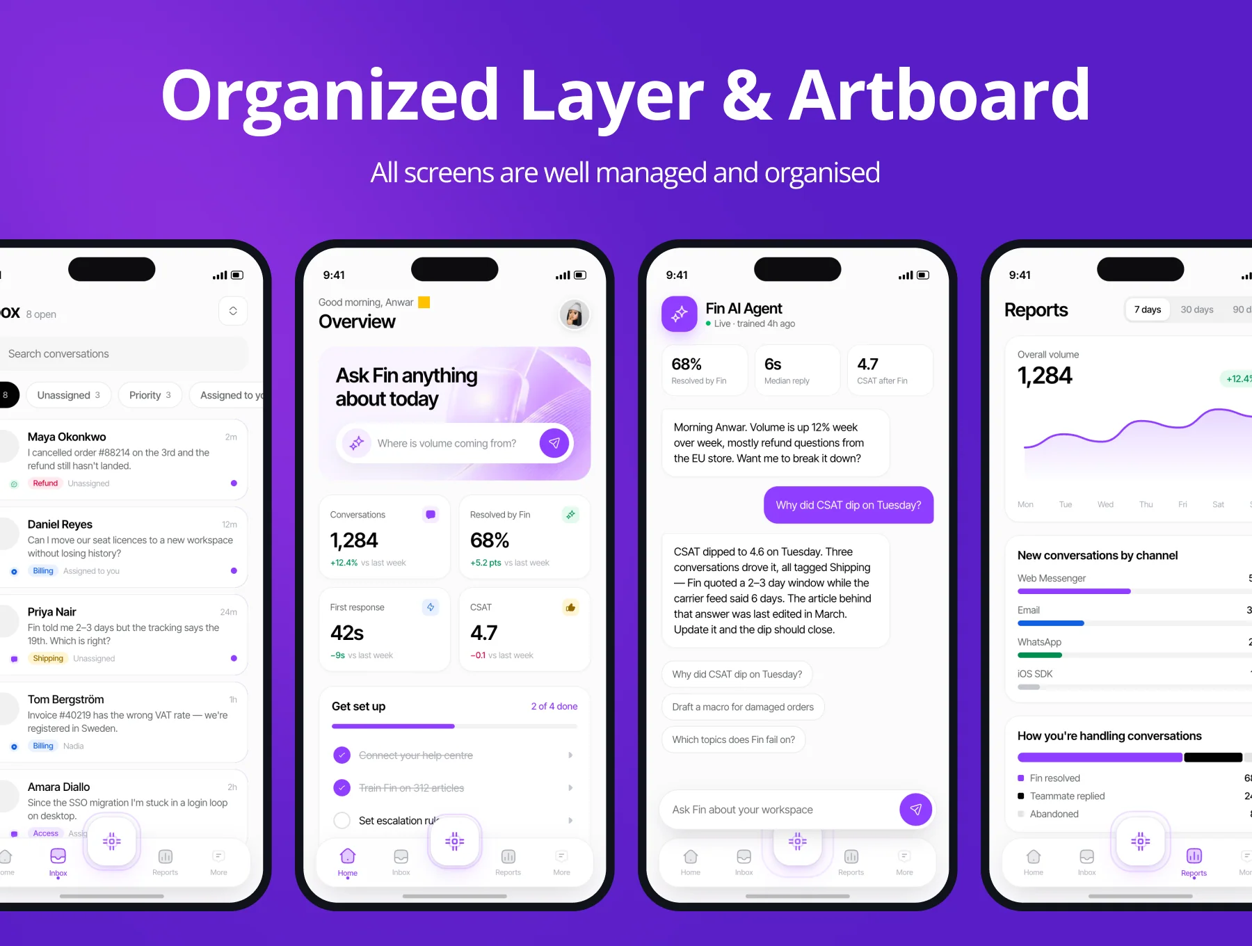 AI Customer Support Mobile App 2