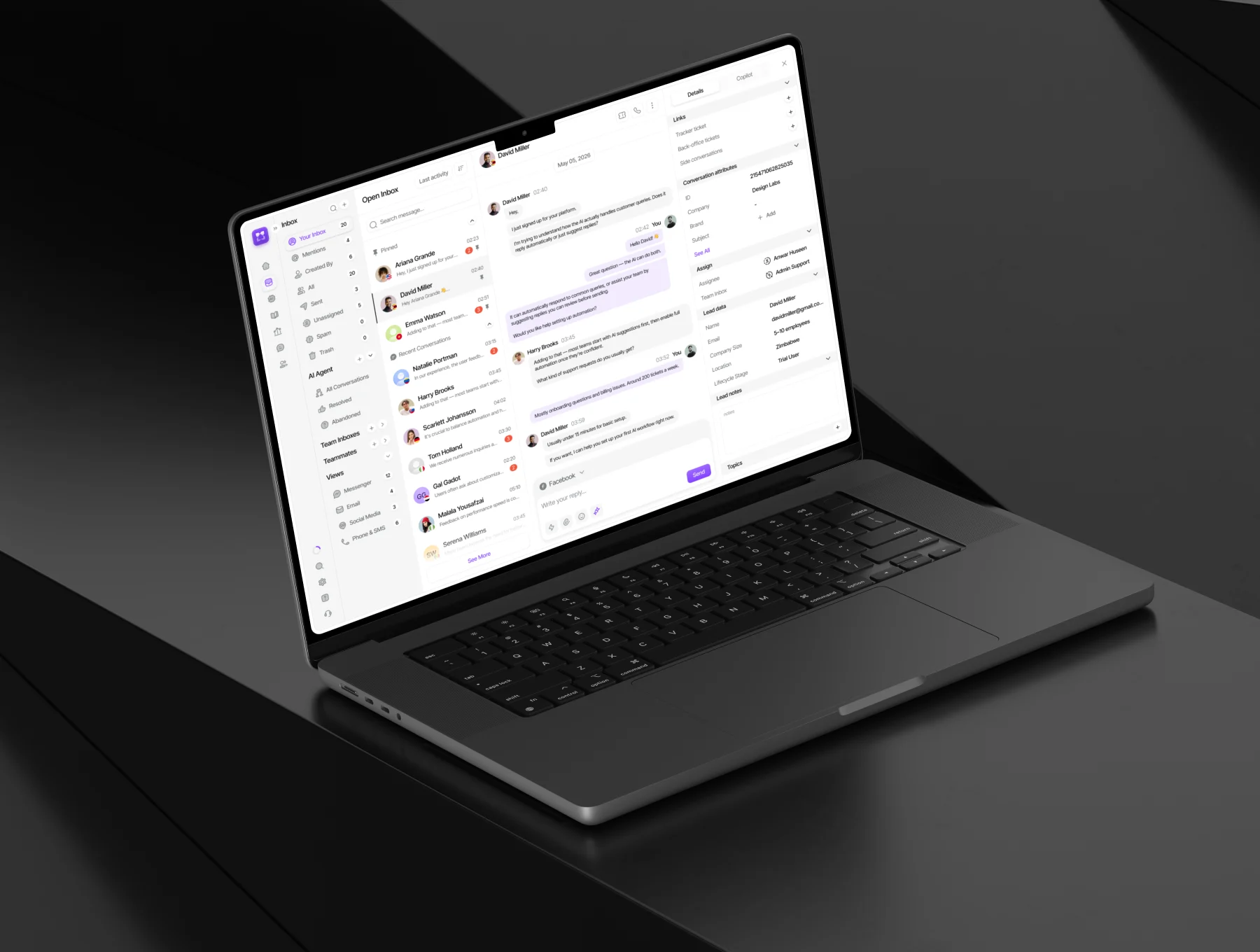 AI Customer Support UI Kit 5