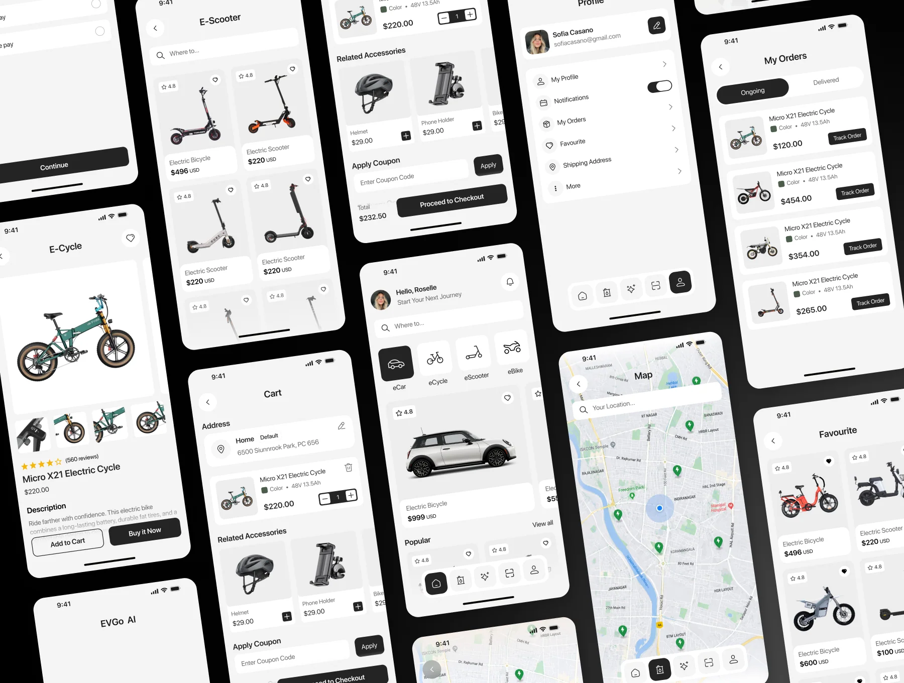 AI Electric Vehicle Charging Mobile App 4