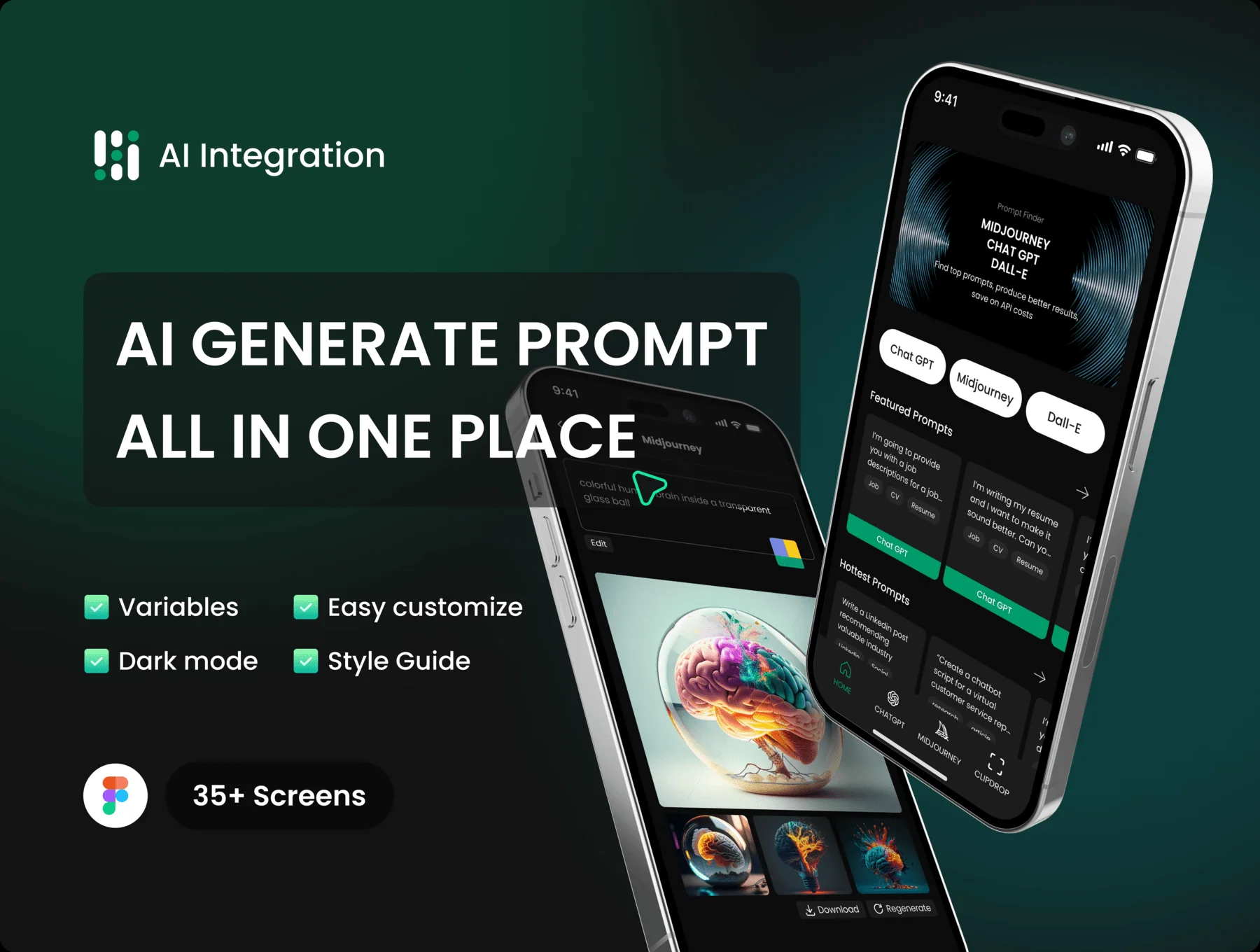 AI Prompt Generate UI Kit