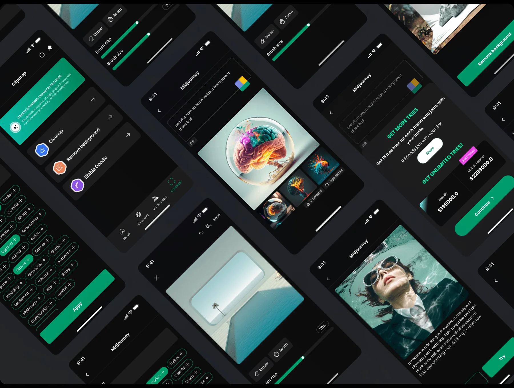 AI Prompt Generate UI Kit 5