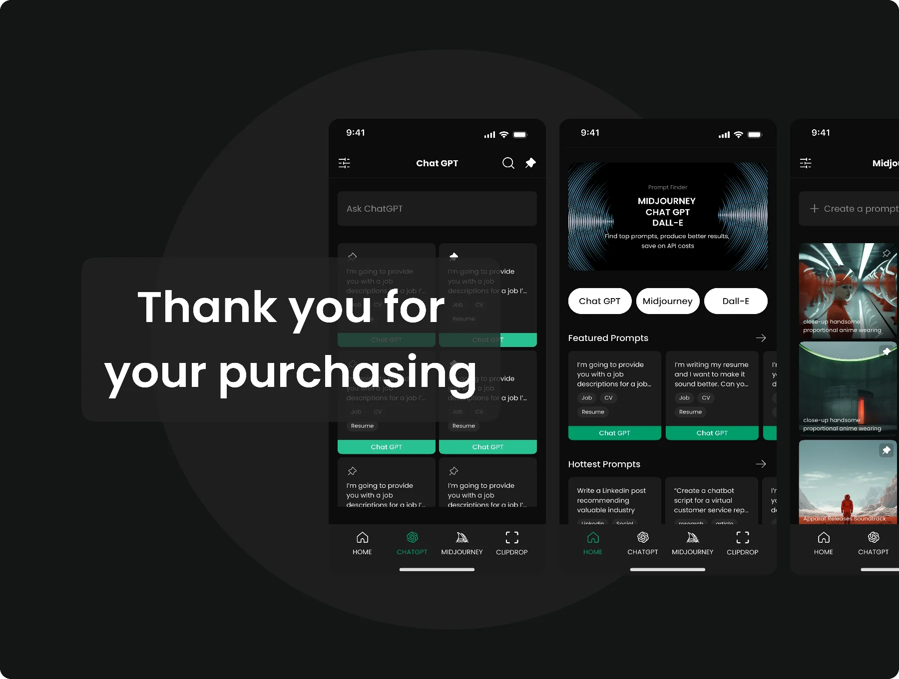 AI Prompt Generate UI Kit 8