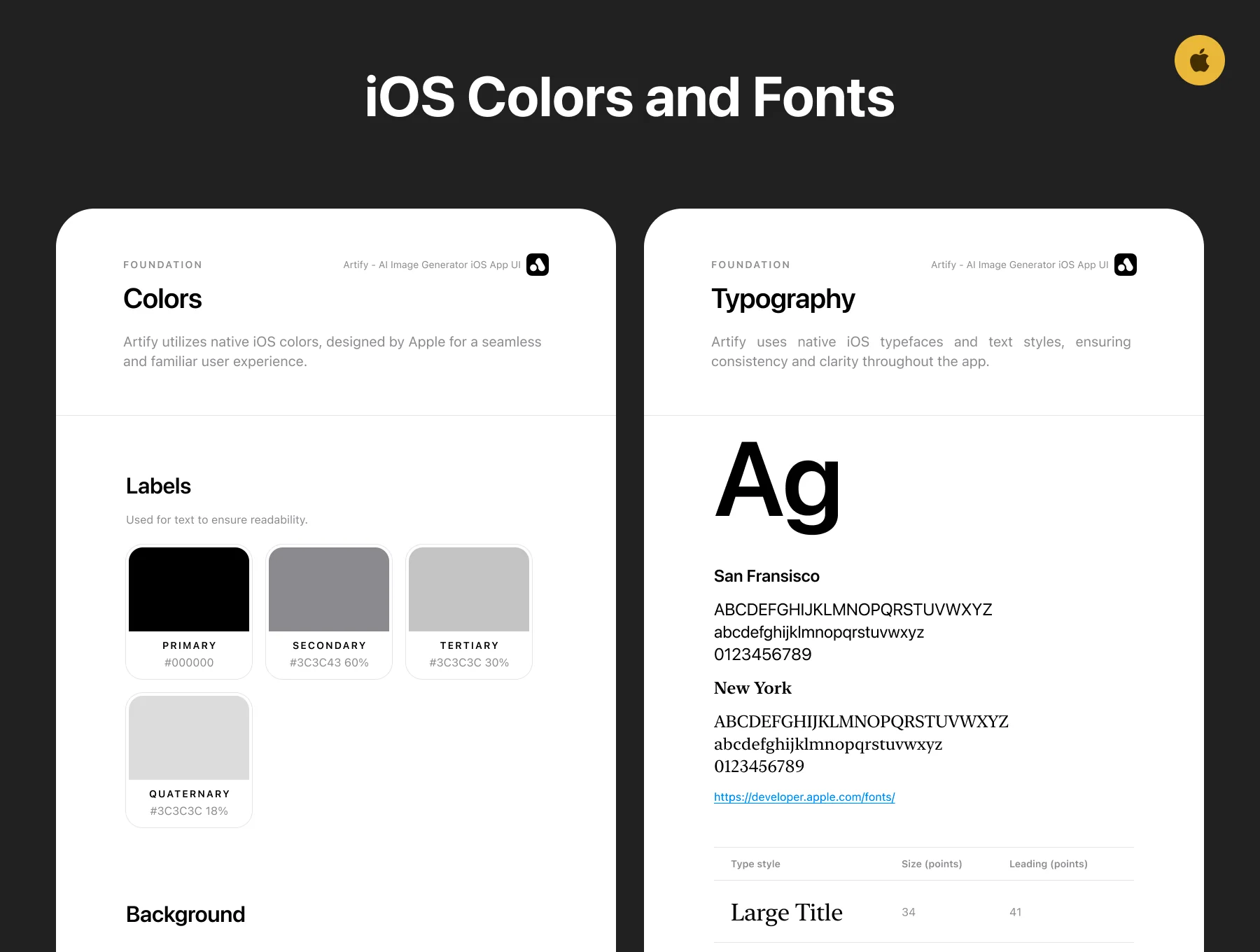 Artify: AI Image Generator iOS UI Kit 4