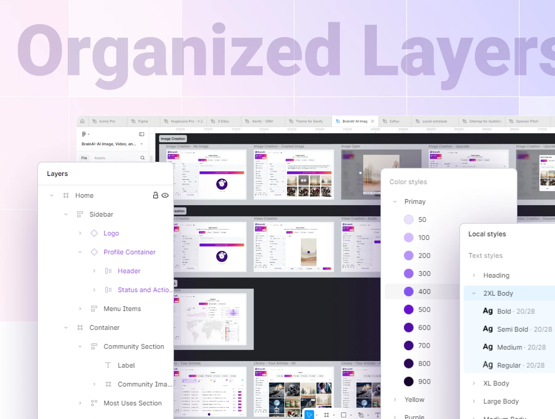 AI Generator Tool Web App UI Kit 3