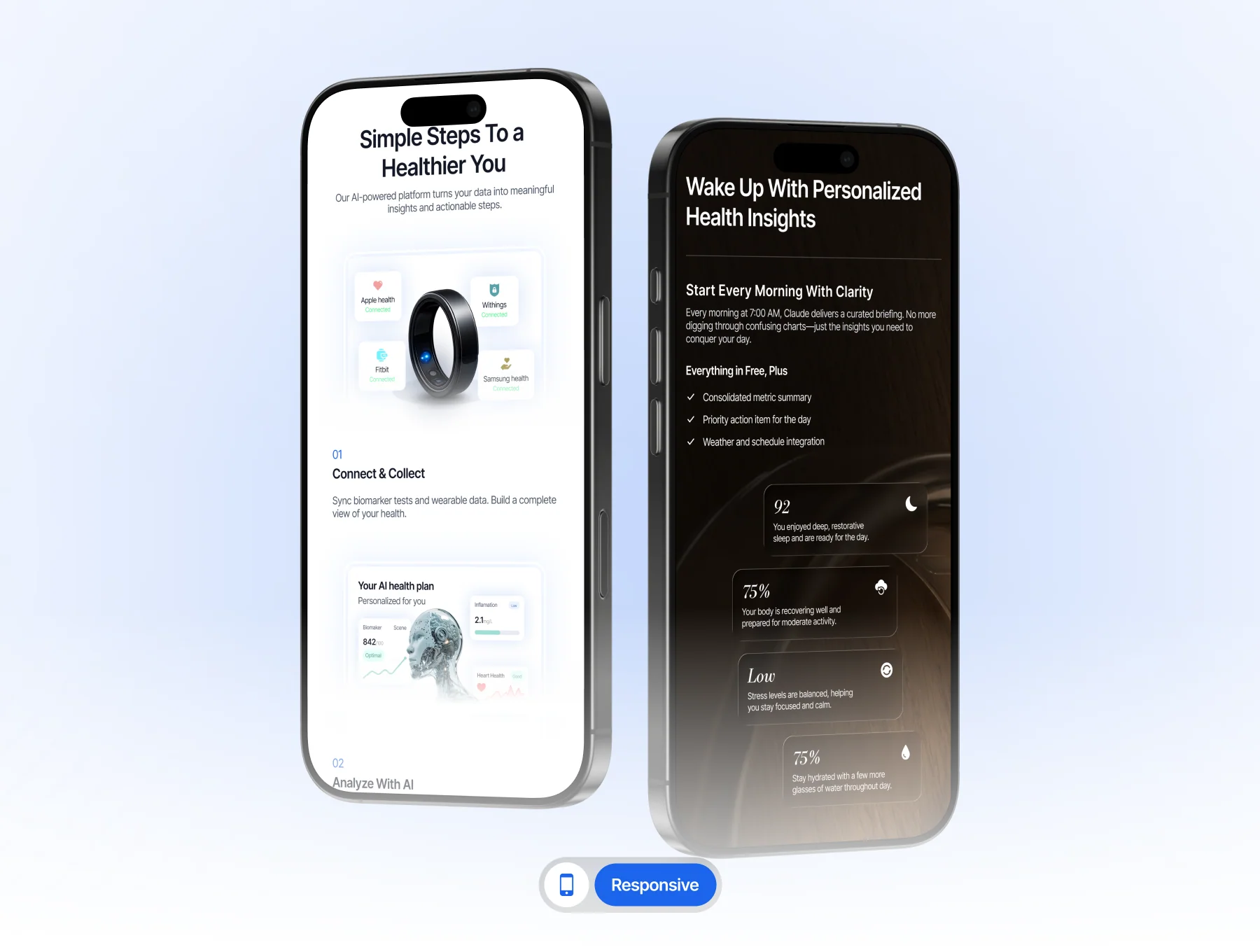 AI HealthTech Website - Medixa 8