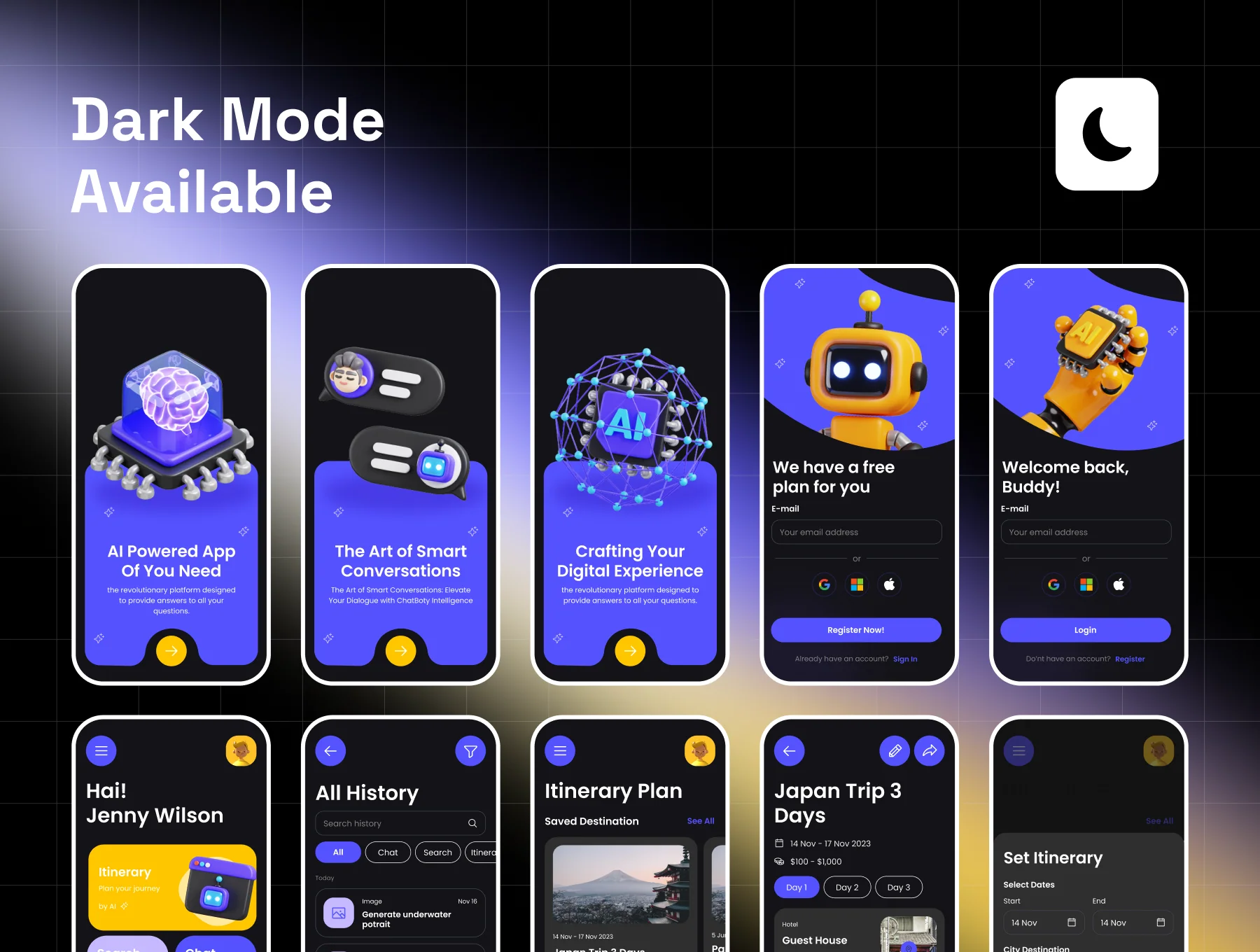AI KOO - AI Generator Mobile App UI UX KIT 5