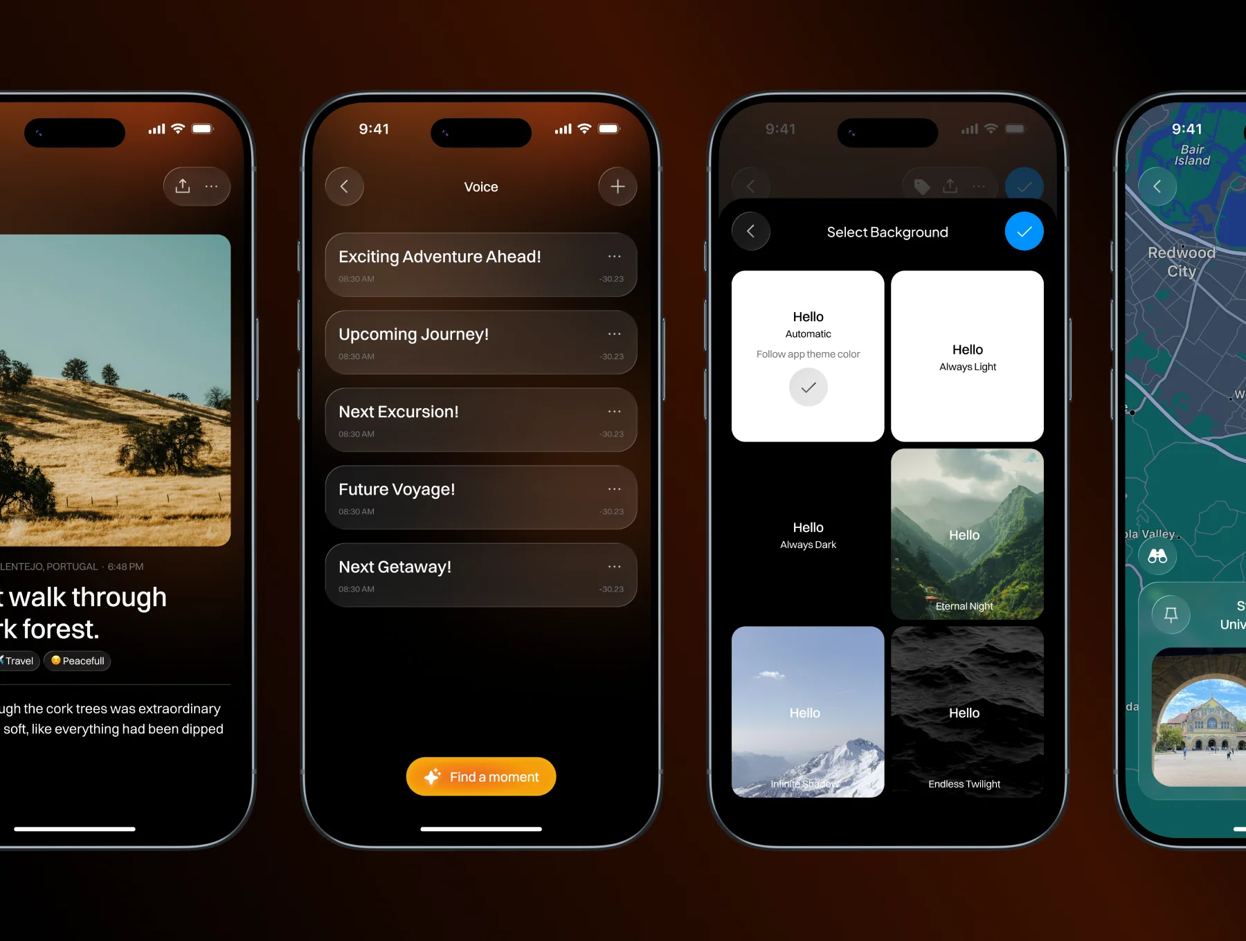 AI Memory Timeline App UI 4