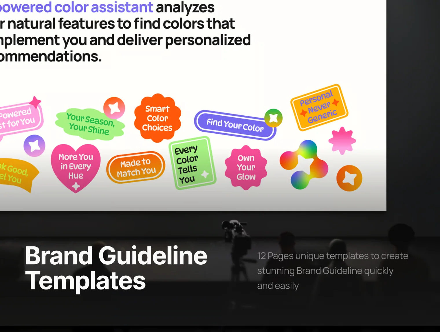 AI Personal Color Analysis Brand Guideline Template 2