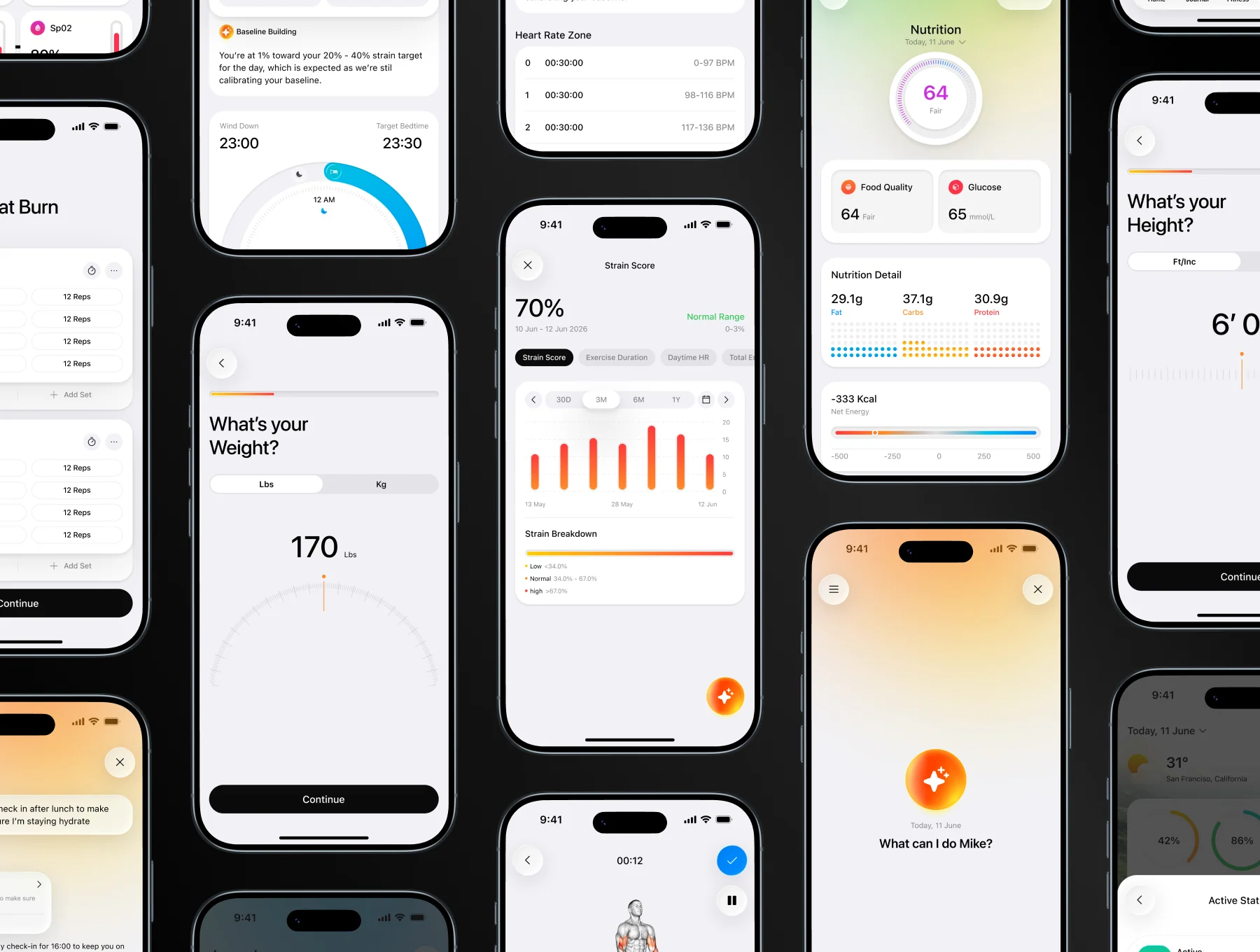 AI Personal Health Mobile UI Kit 5