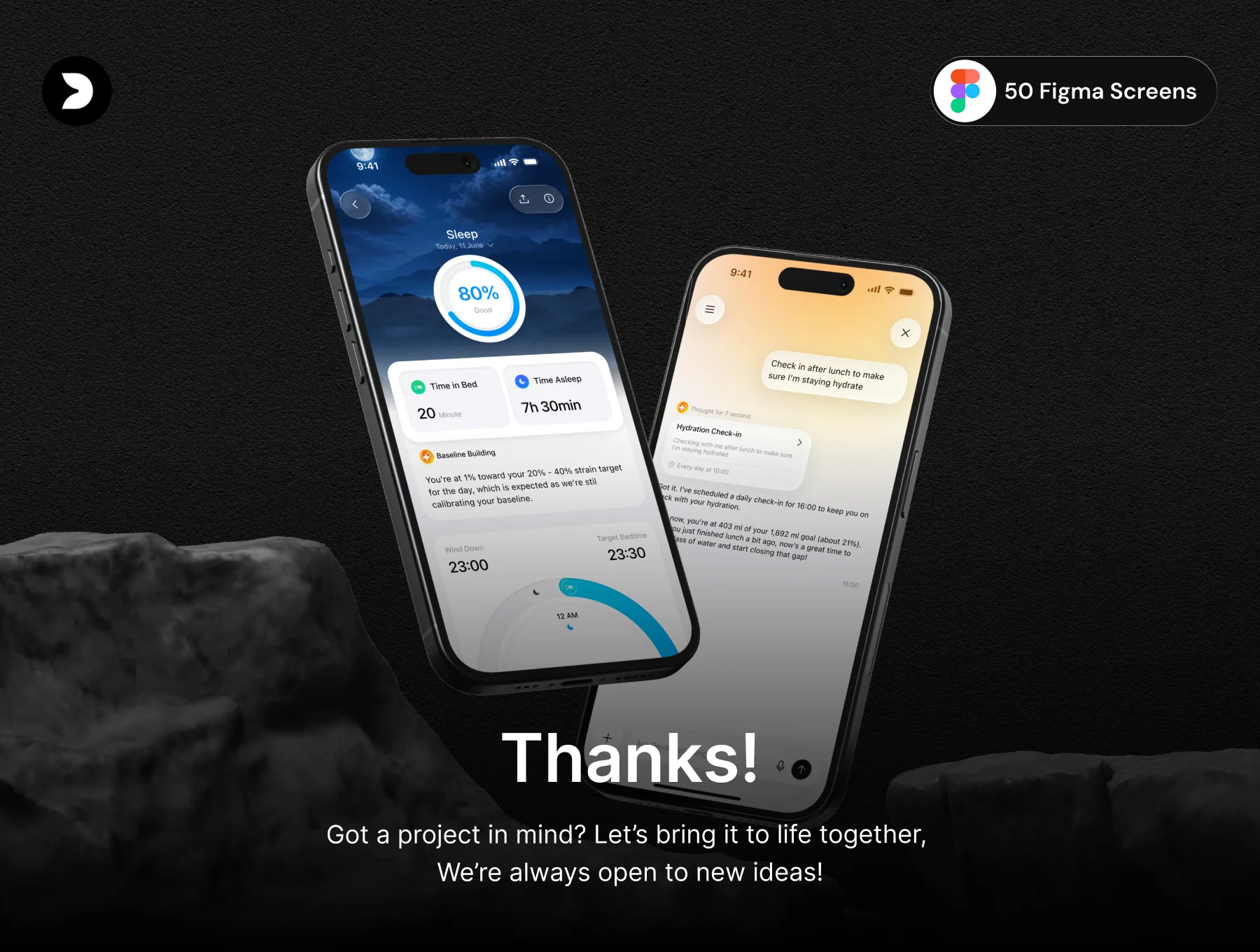AI Personal Health Mobile UI Kit 8
