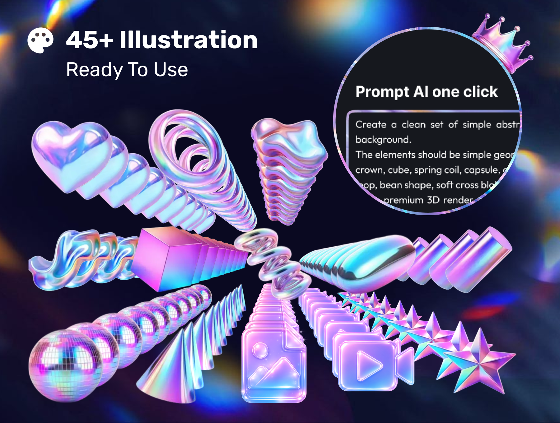 AI Photo Editor & Image Generator Mobile App UI Kit - Pixora AI 3