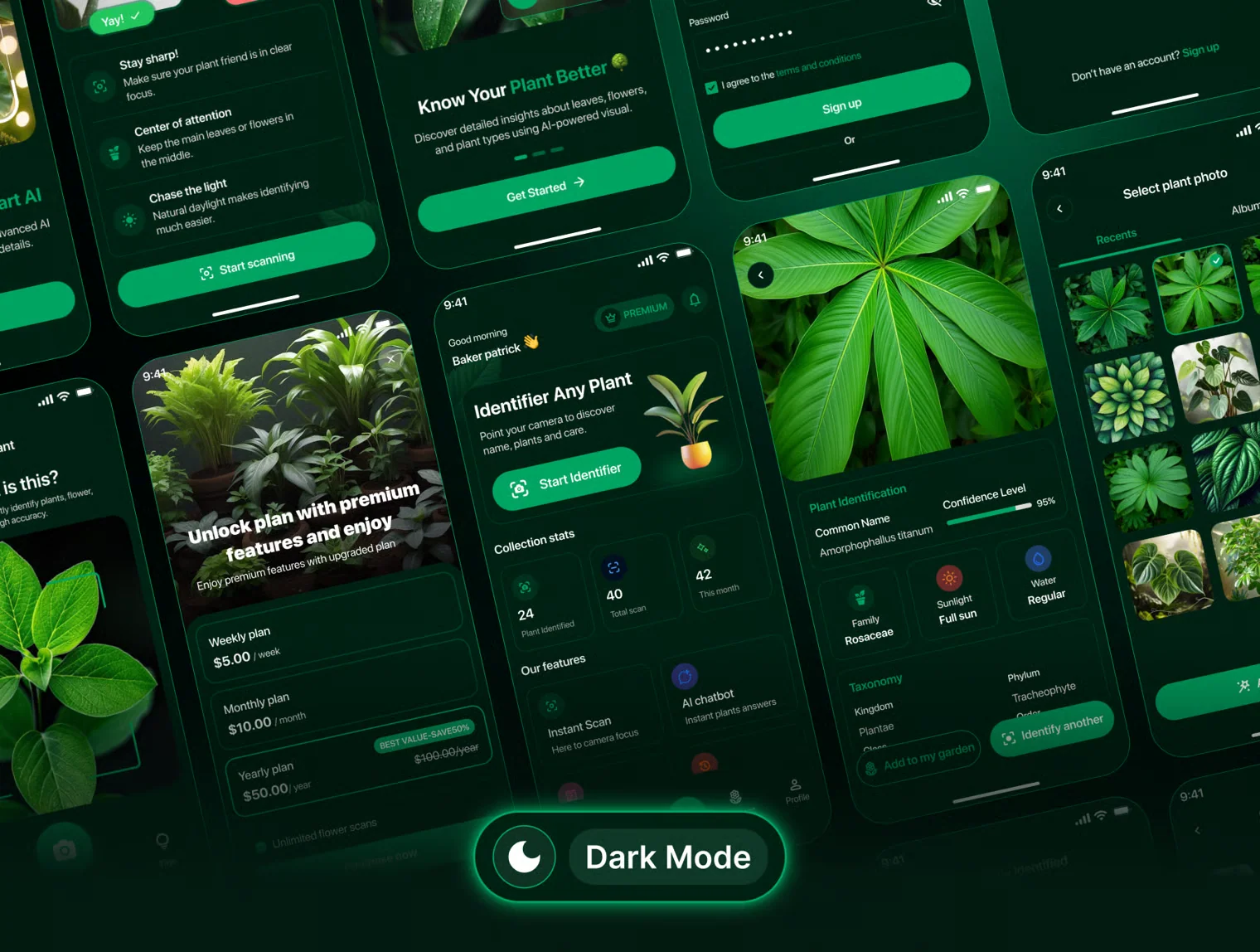 AI Plant Identifier App UI Kit for Figma 4