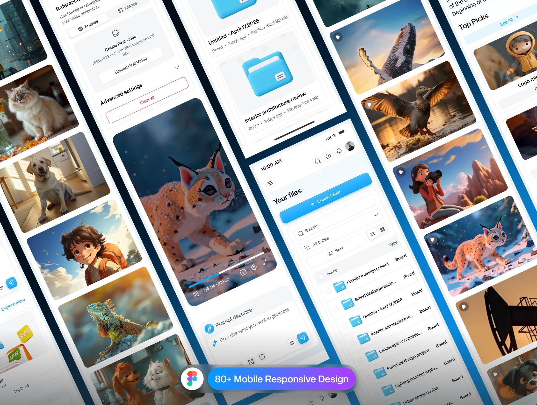 AI-Powered Image Generate UI kits 5