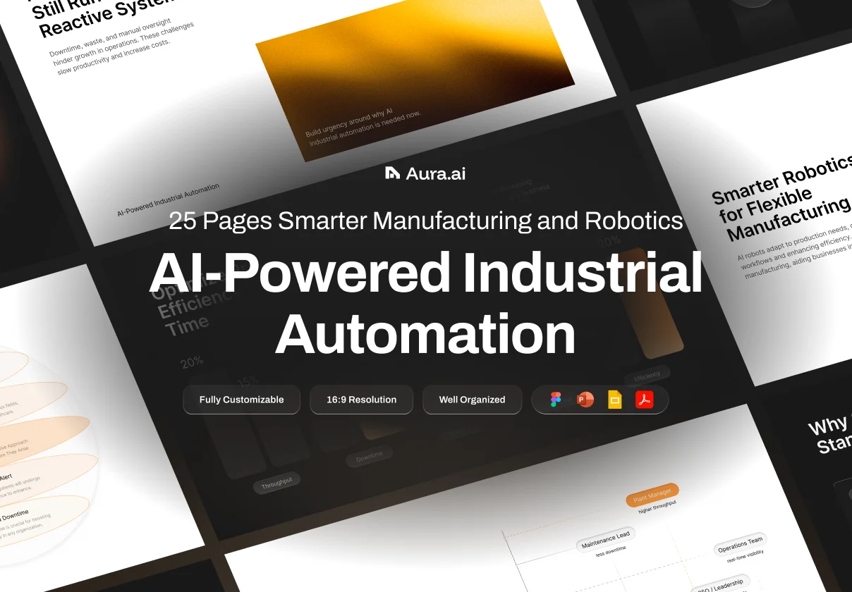 AI Powered Industrial Automation Deck - Aura.ai