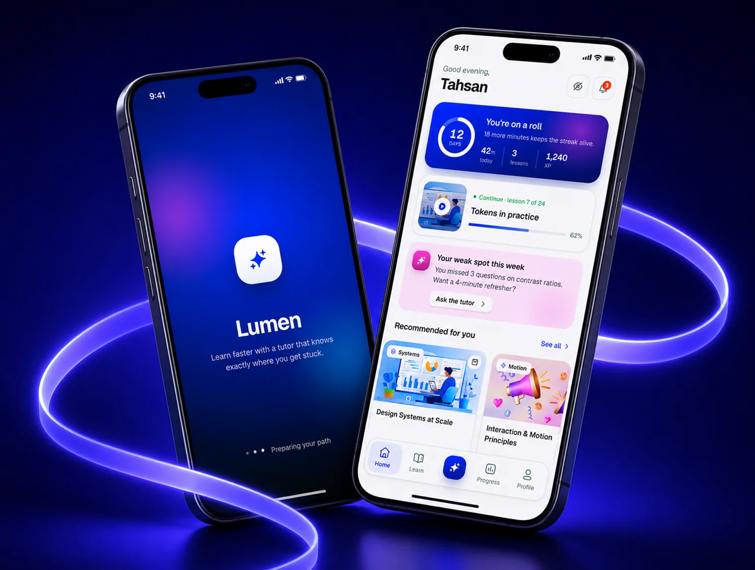 AI Powered Learning Management Mobile App 2