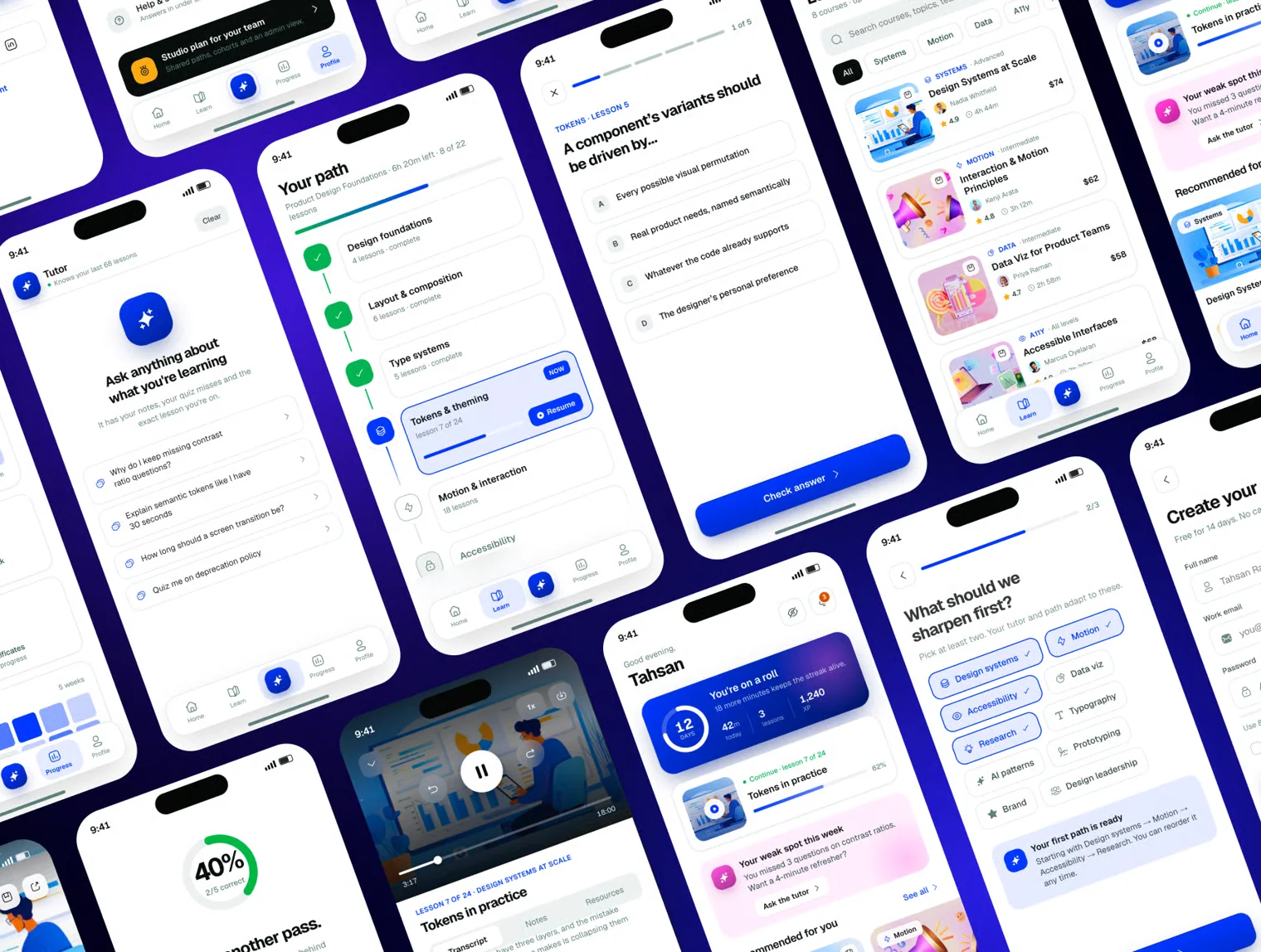 AI Powered Learning Management Mobile App 4