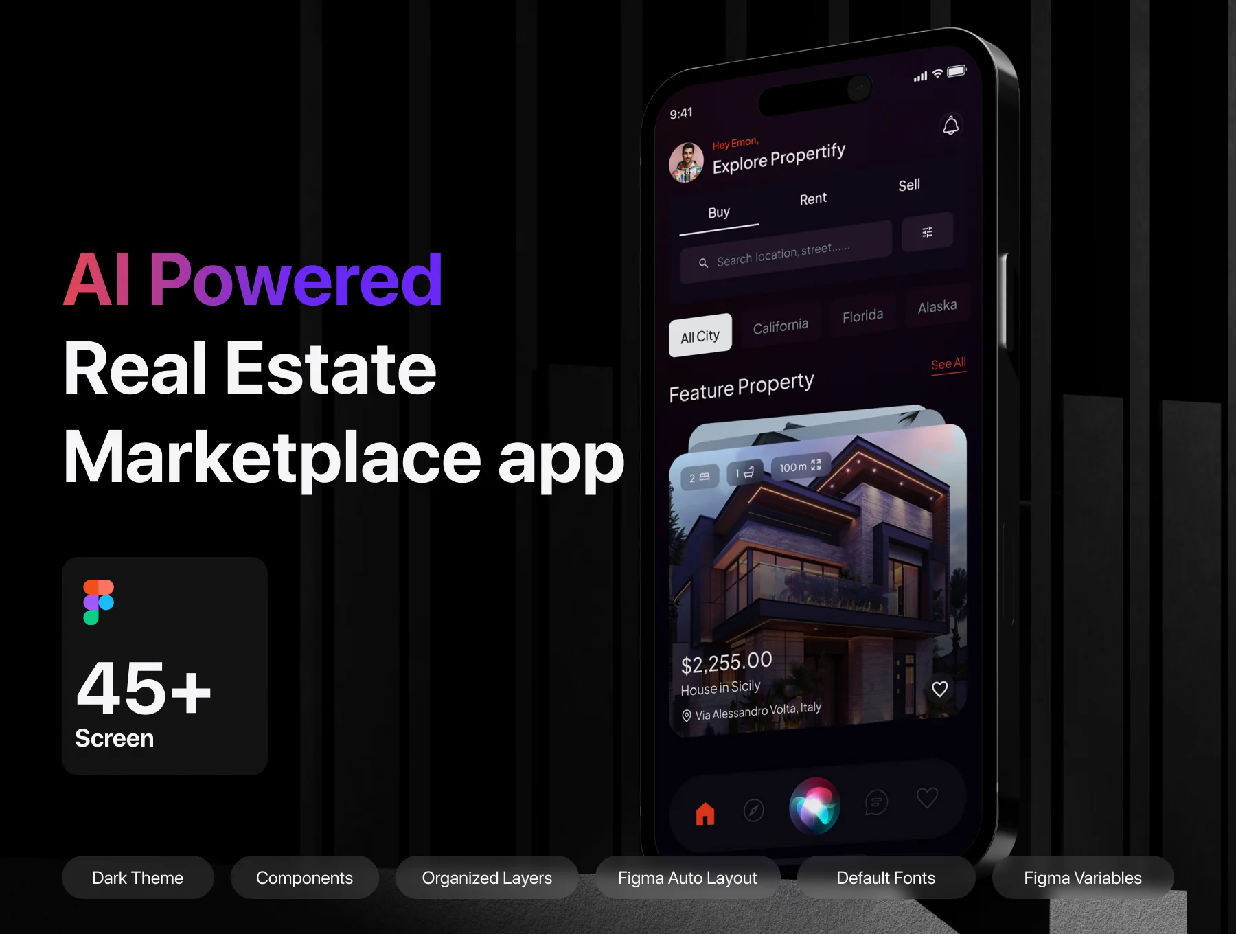 Ai Powered Propertify Real Estate Marketplace App UI Kit