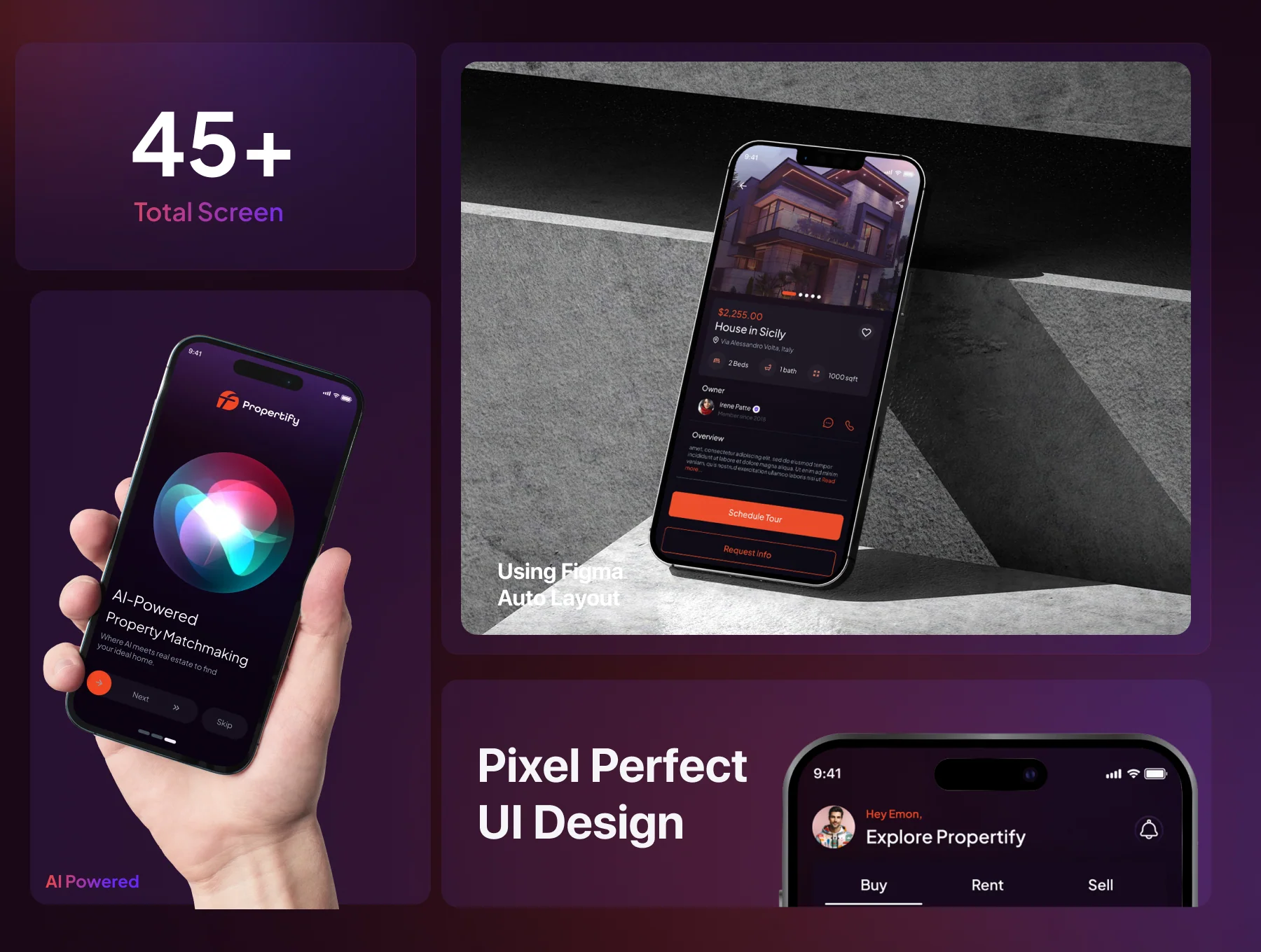 Ai Powered Propertify Real Estate Marketplace App UI Kit 2