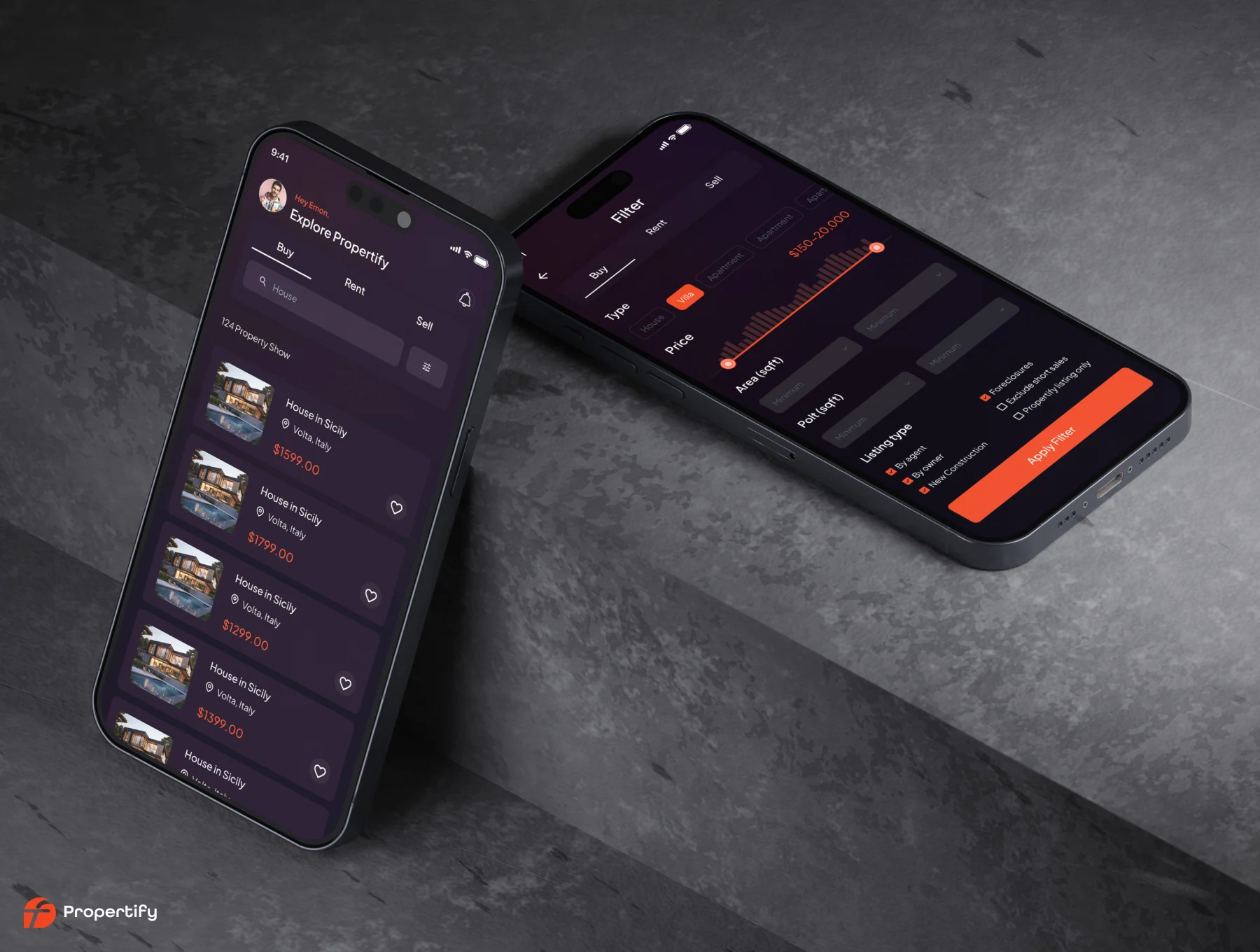 Ai Powered Propertify Real Estate Marketplace App UI Kit 7