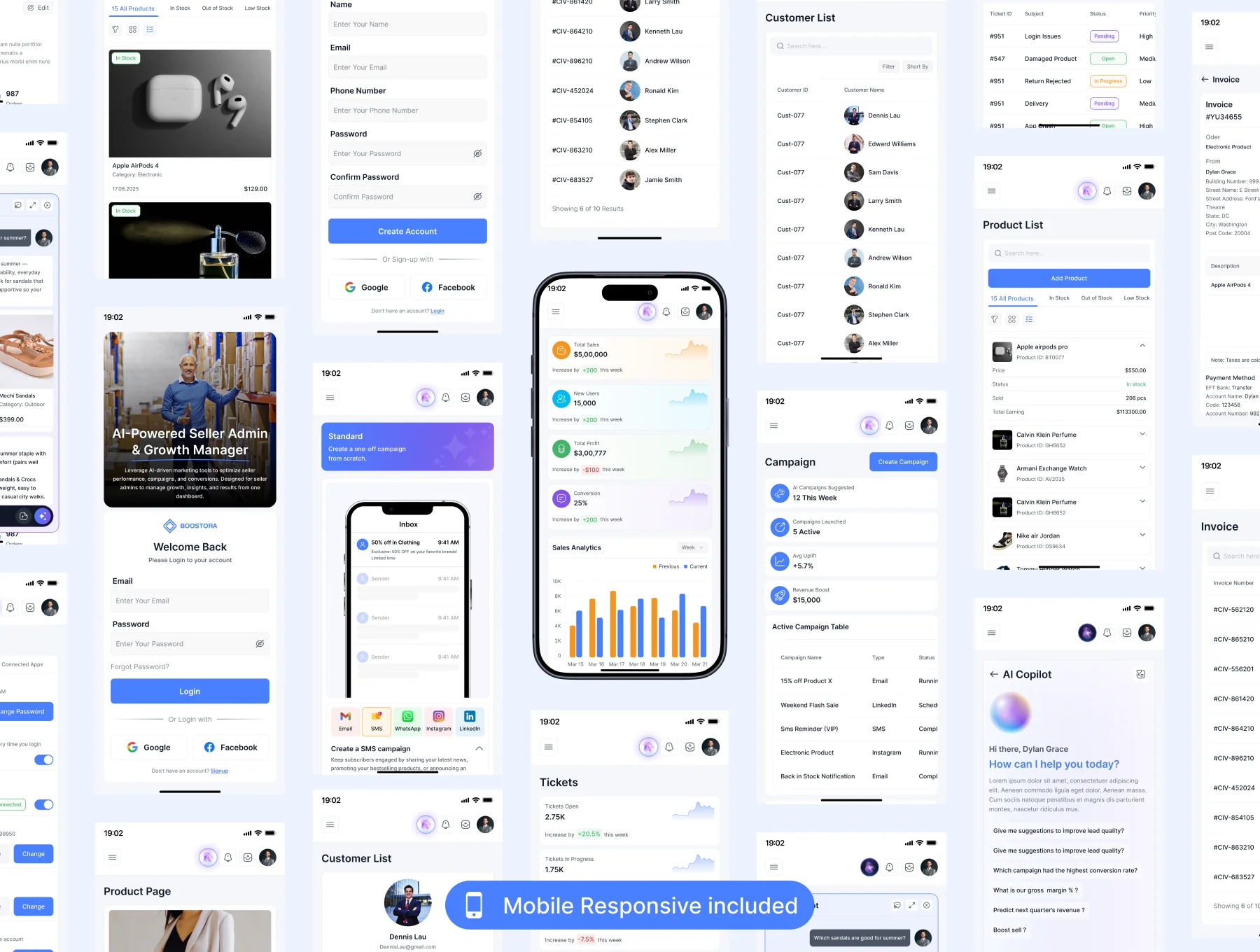 AI-powered Sales & Marketing Growth Platform UI Kit 4