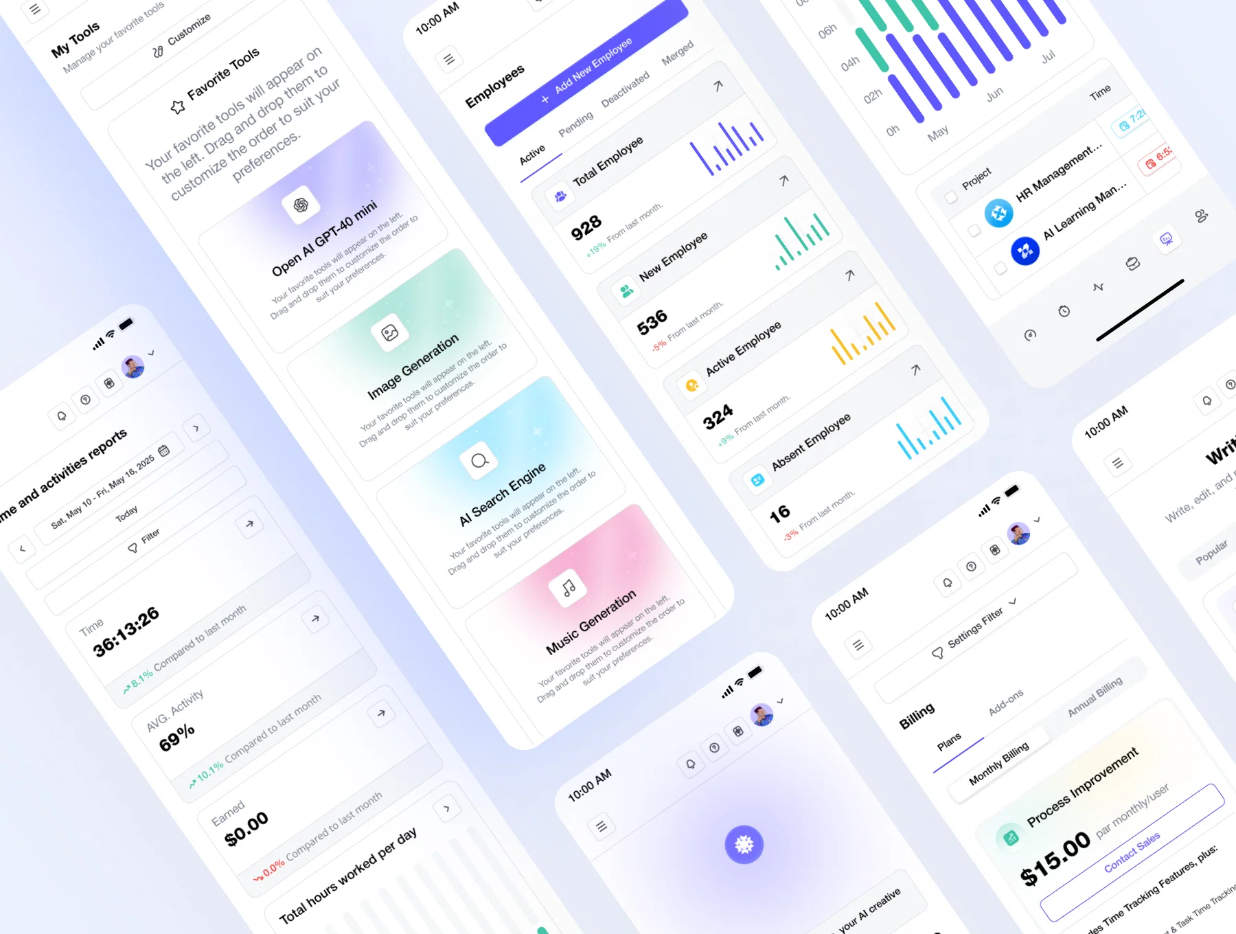 Time Tracking & Productivity Web App 5