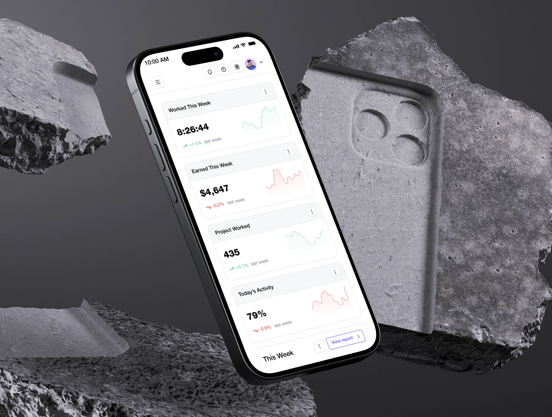 Time Tracking & Productivity Web App 6