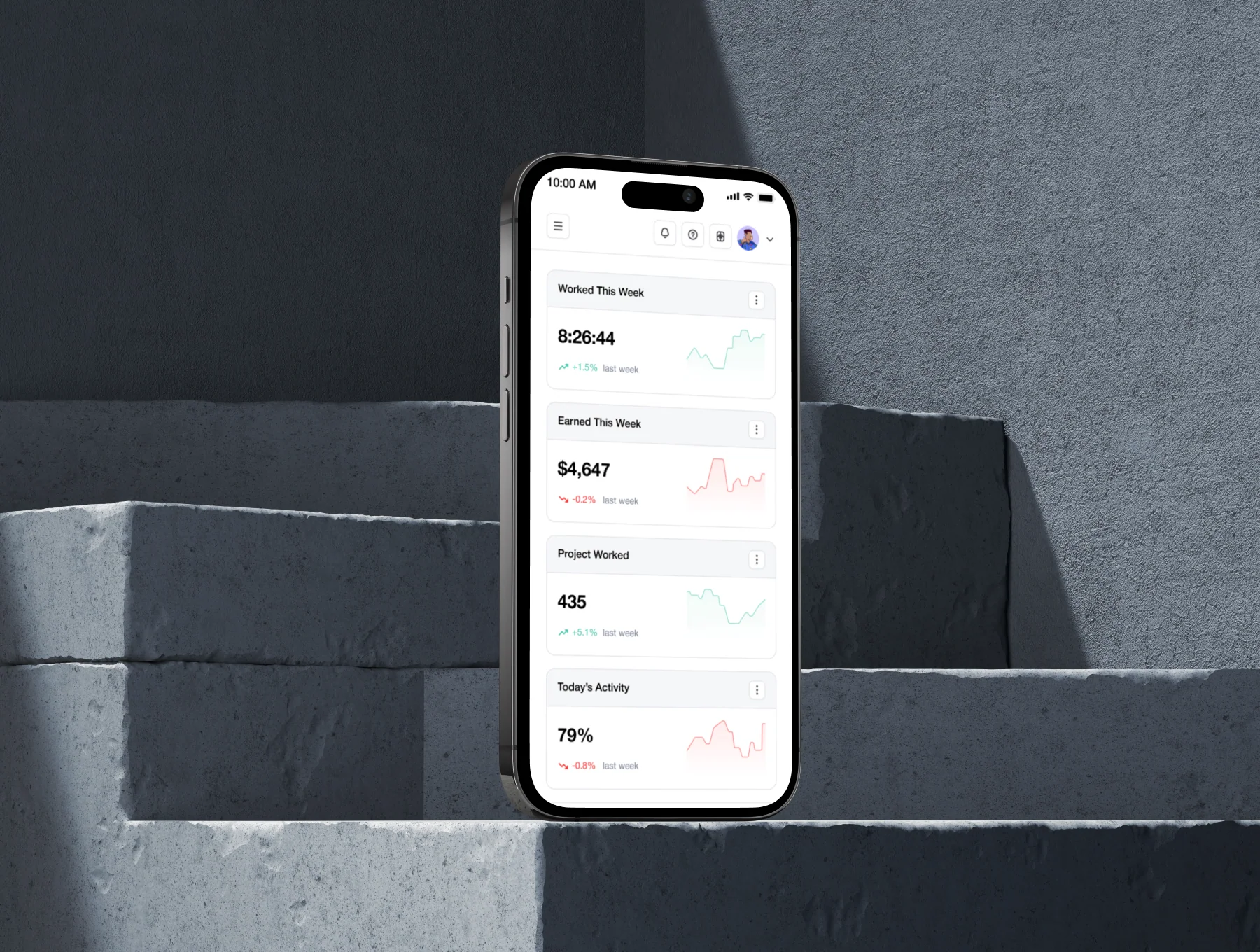 AI-Powered Time Tracking Website & Web App 7