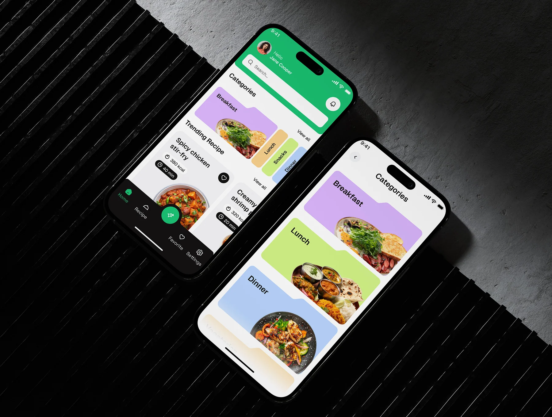 AI Recipe Generator App UI Kit 8