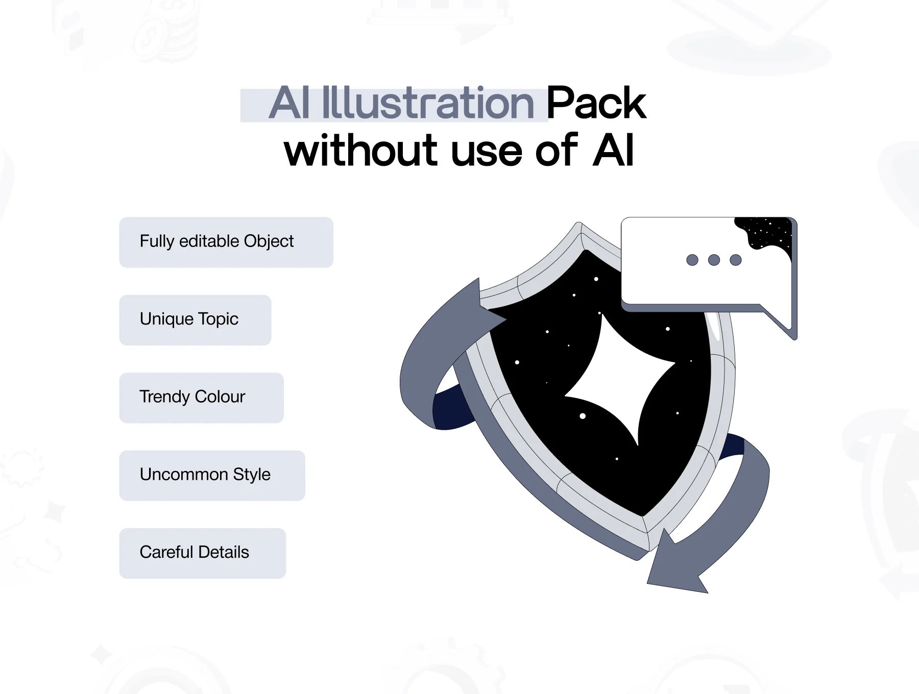 AI Saas, Fintech & Business Mega Illustration Pack