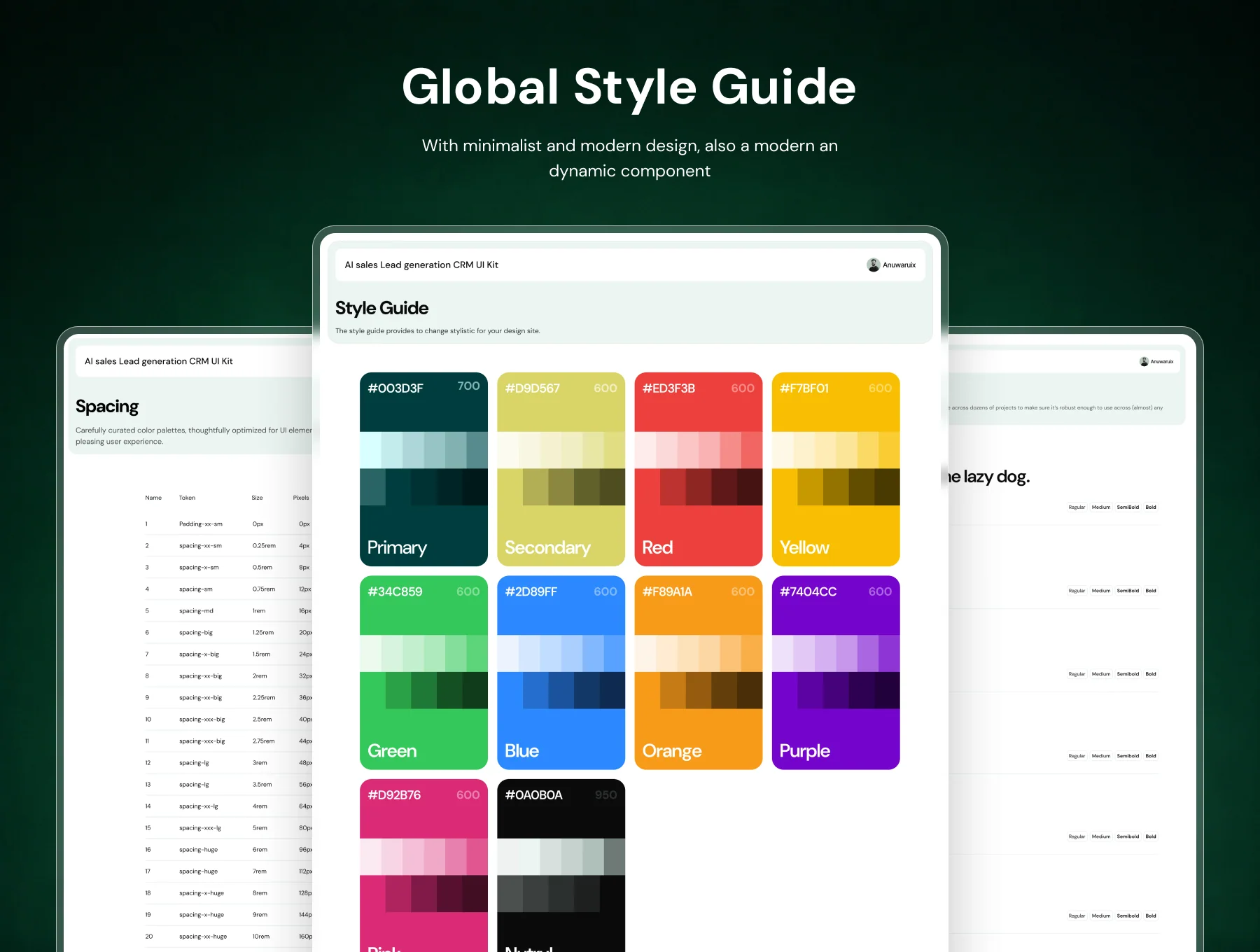 AI Sales Lead Generation CRM UI Kit 5
