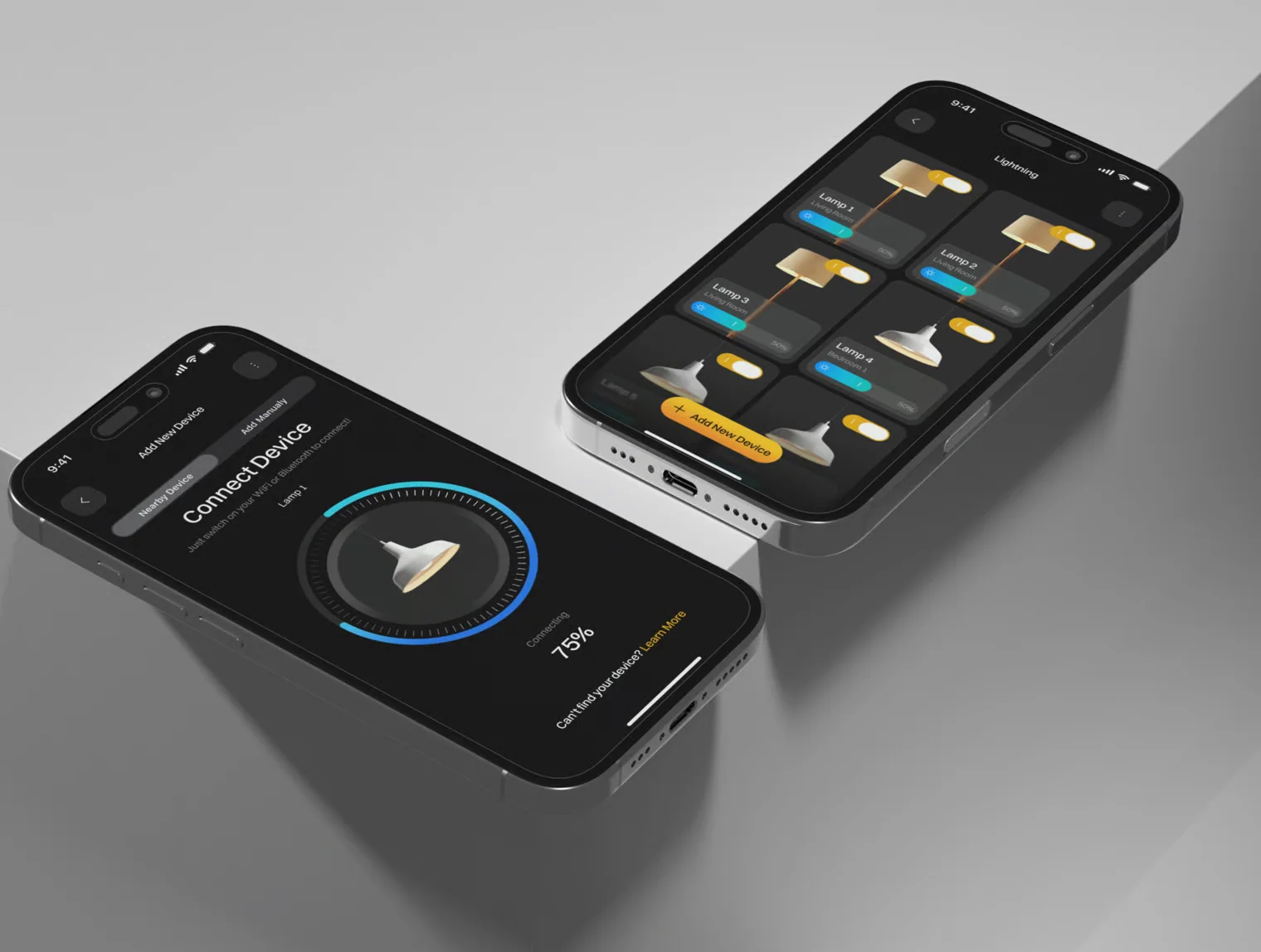 AI Smart Home Mobile UI Kit 3