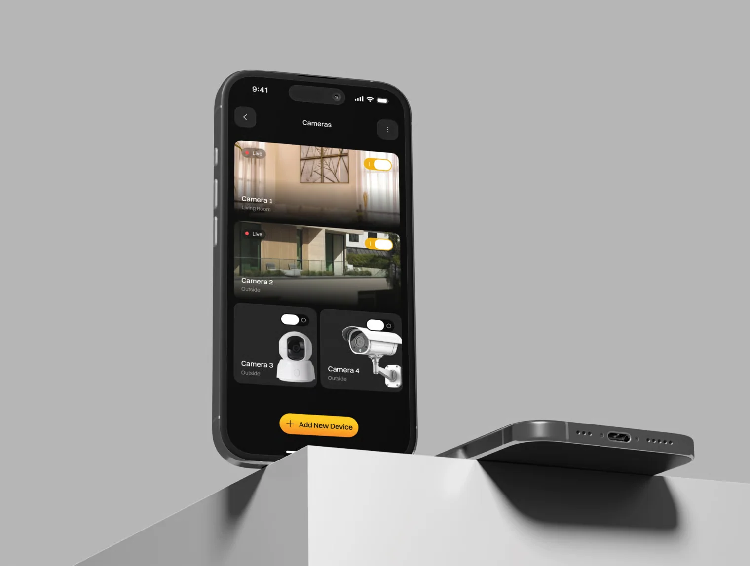 AI Smart Home Mobile UI Kit 6
