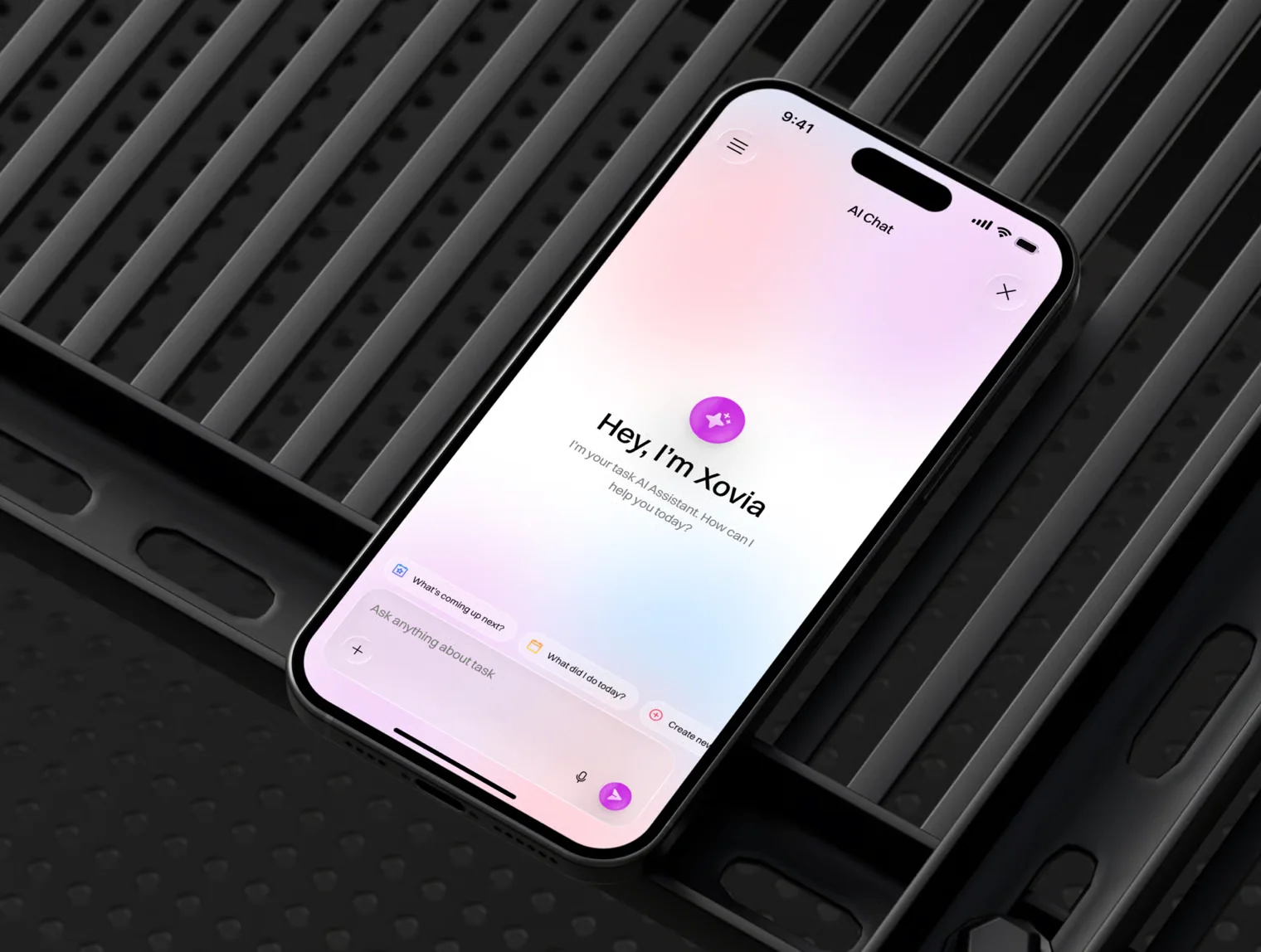 AI Task Management Mobile UI Kit 8