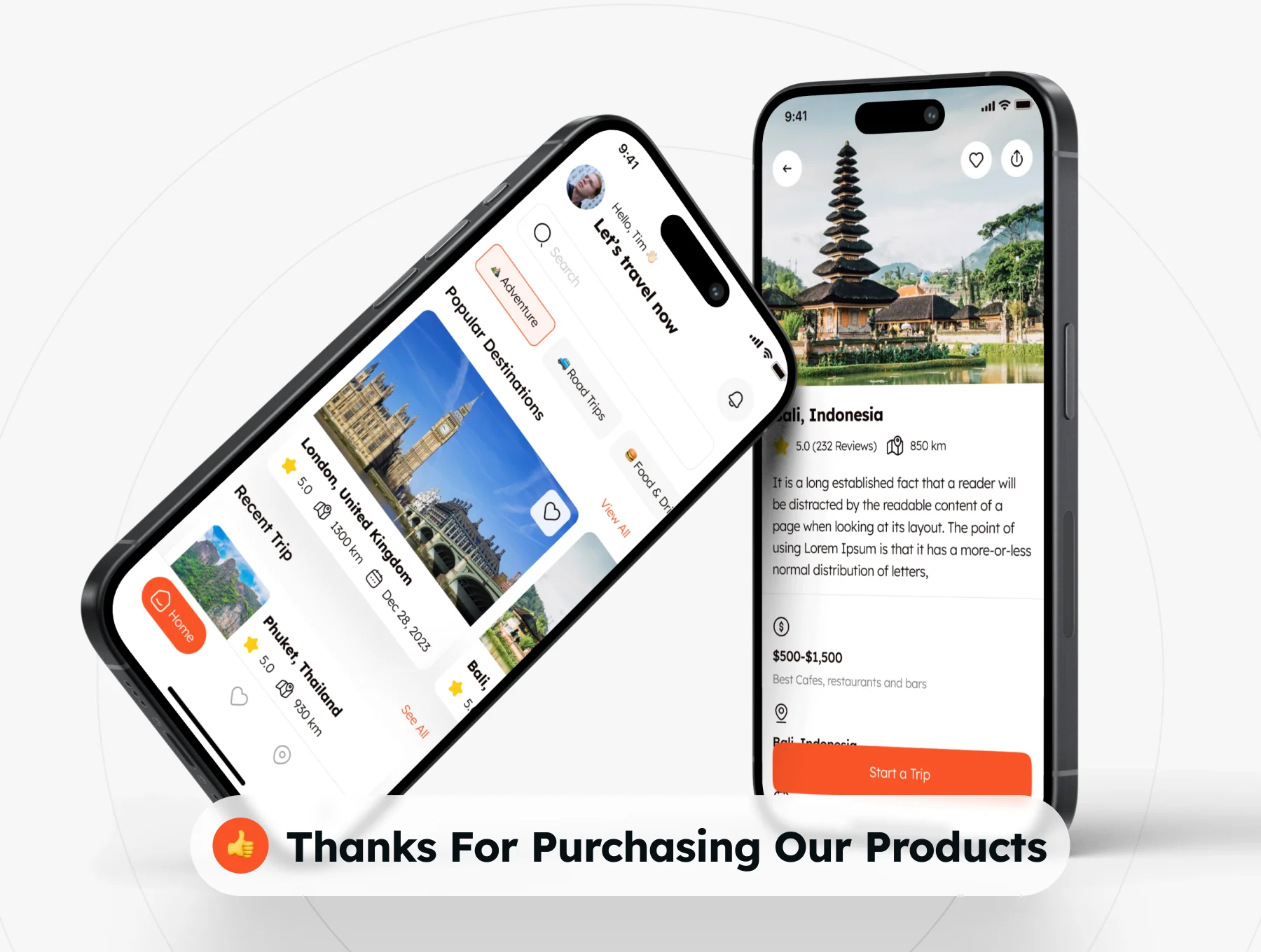 AI Trip Planner App UI Kit 8