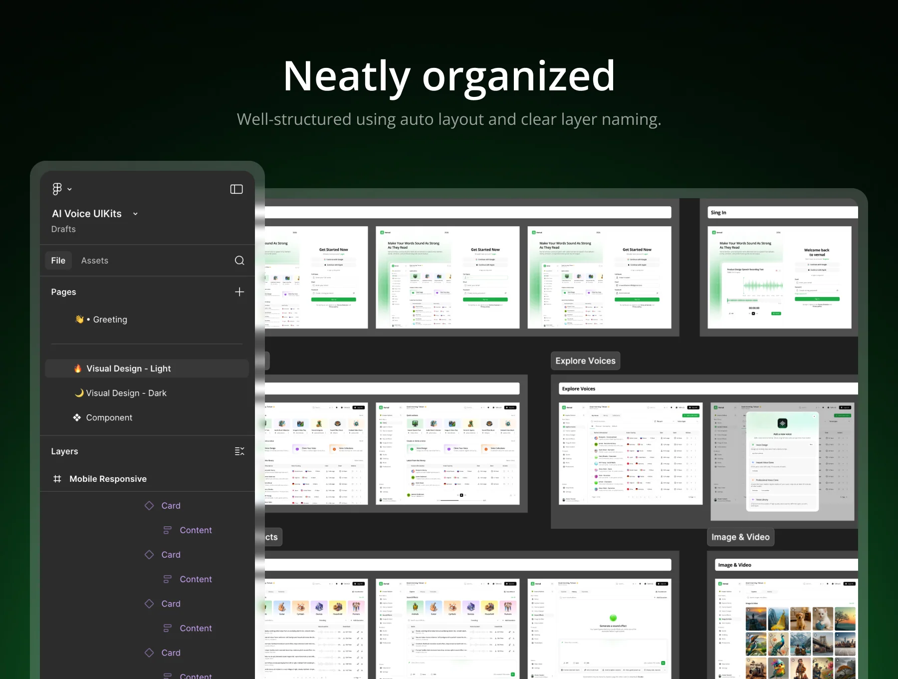 AI Voice Intelligence UI Kit 4