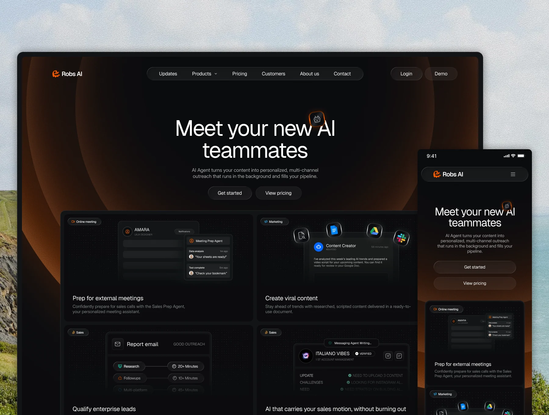 AI Workflow Automation SaaS UI Kit – Figma 3