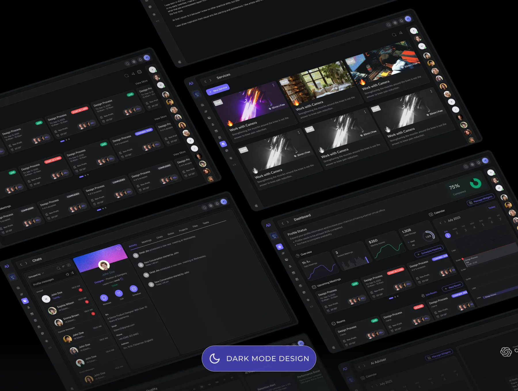 AiDEA – Smart SaaS Dashboard UI Kit 2