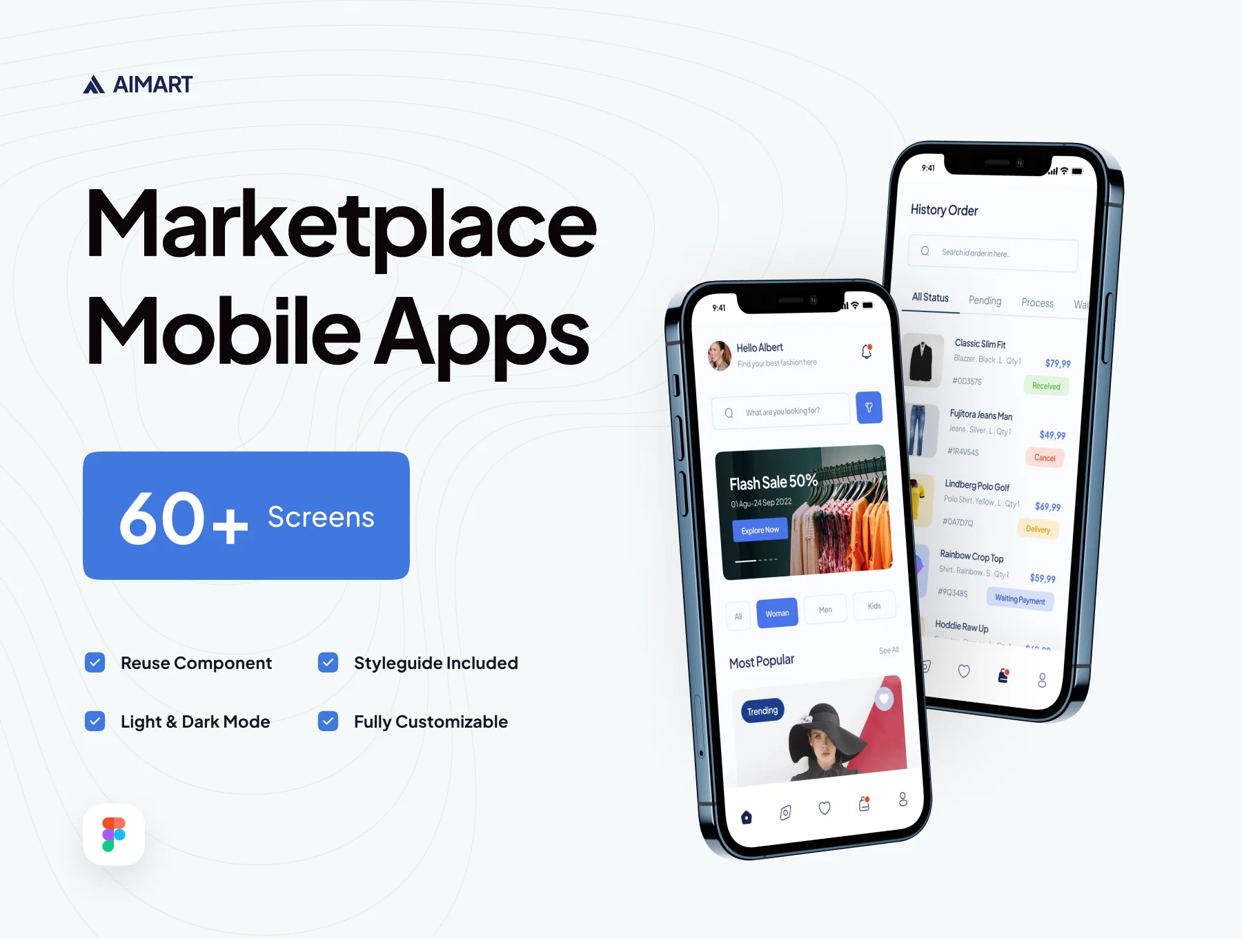 Fashion Marketplace Mobile Apps - Aimart